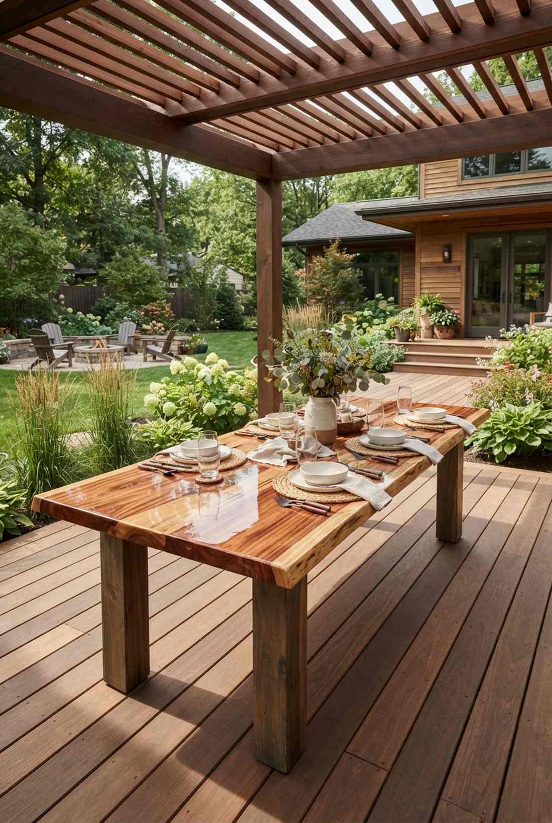 acacia and eucalyptus dining tables