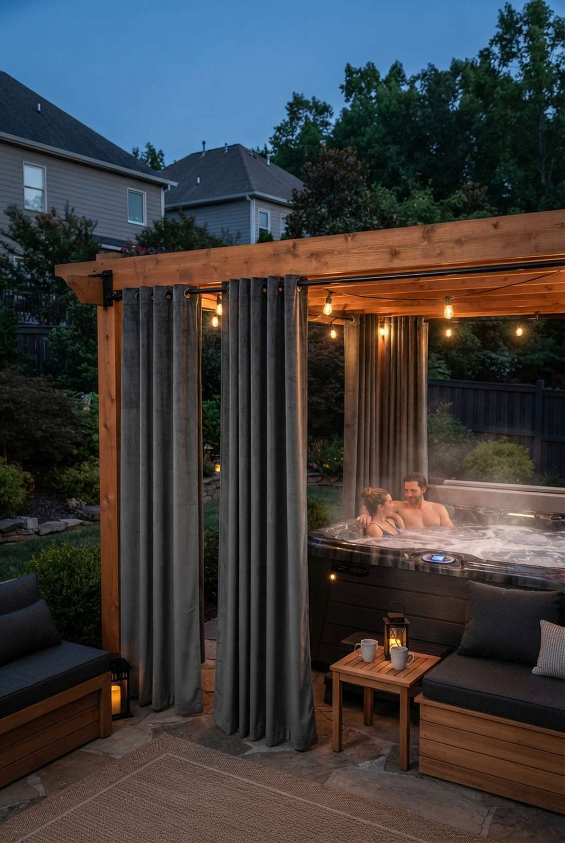 blackout curtains for complete privacy