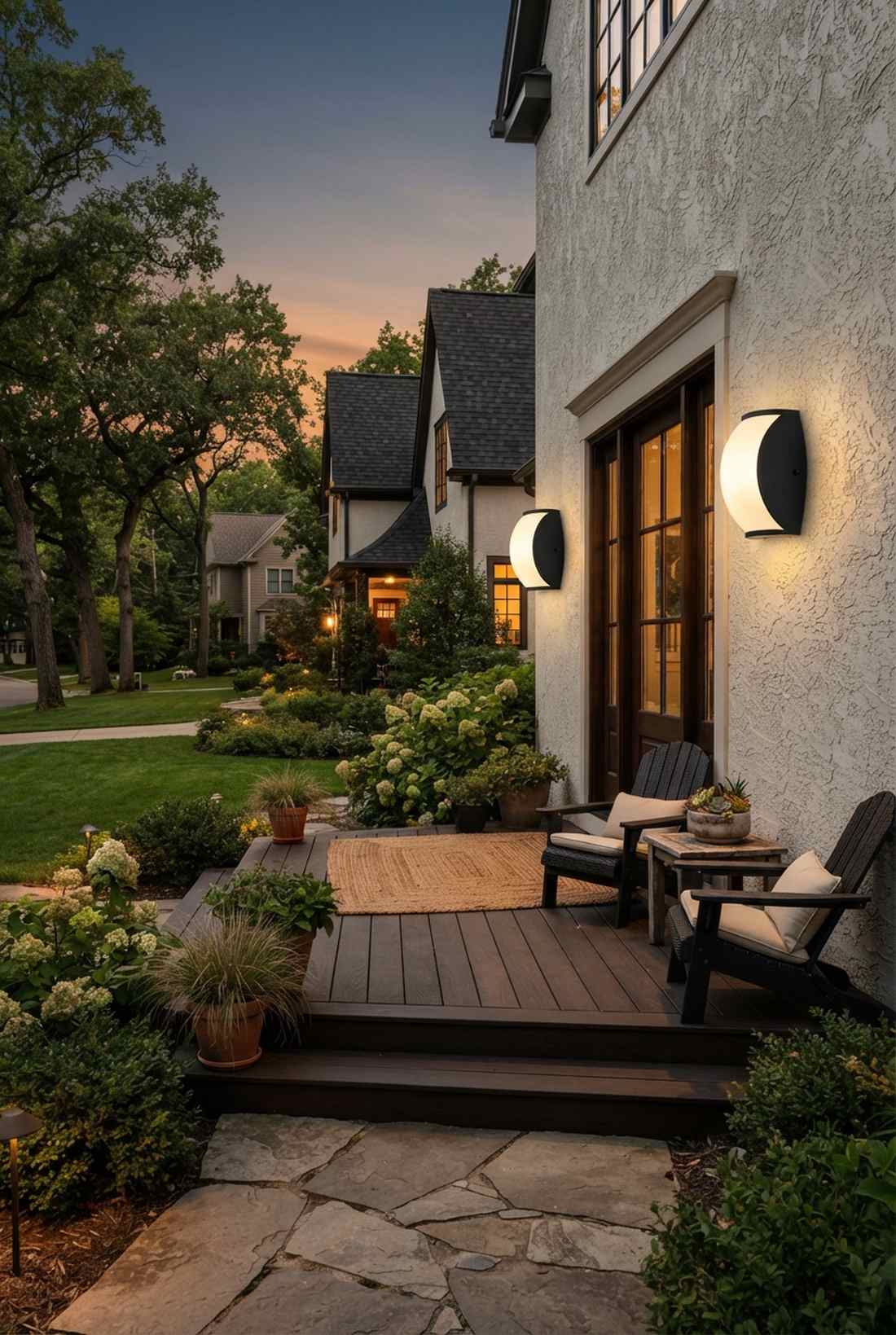 crescent moon wall sconces