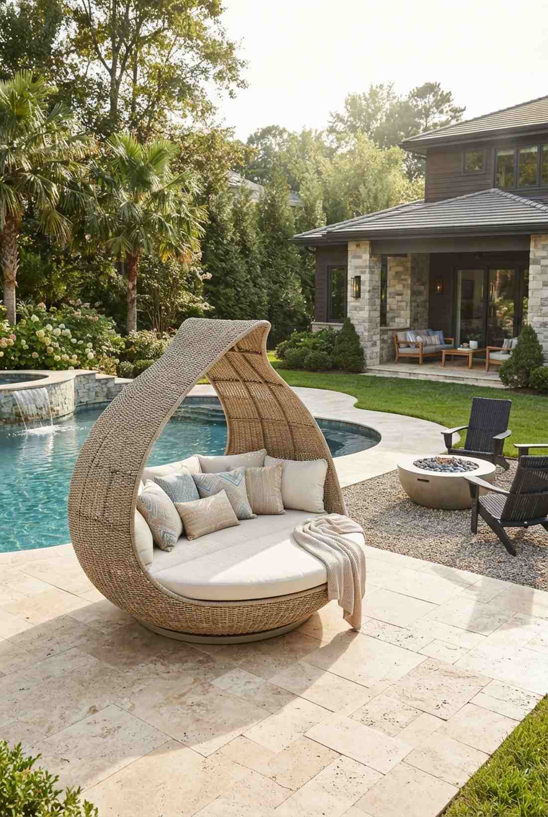 dedon seashell outdoor daybed