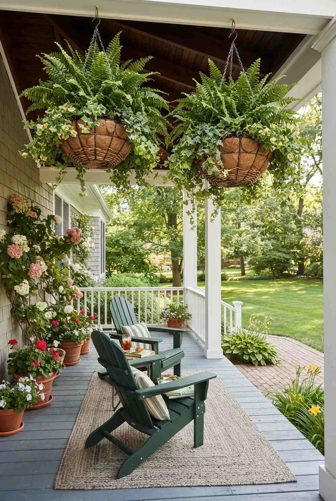 hanging baskets