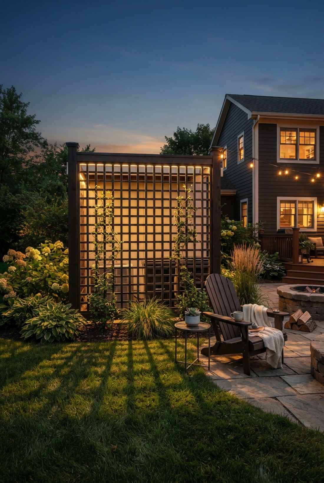 lattice privacy panel walls