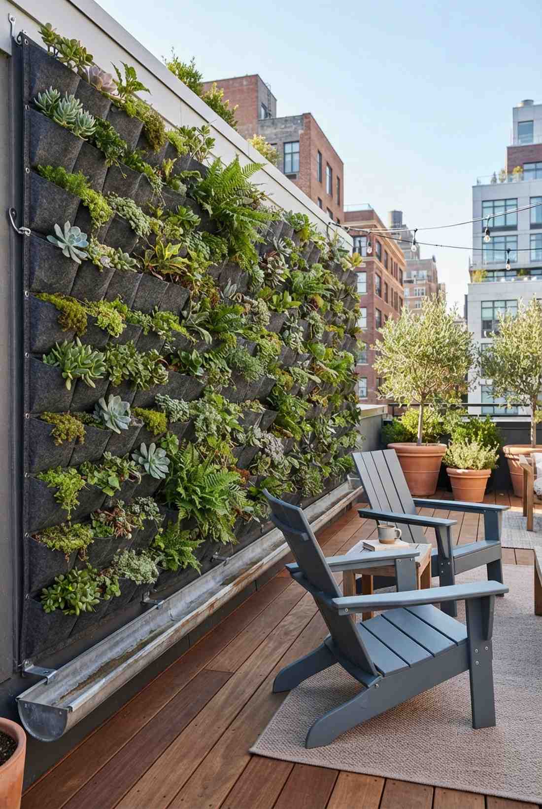 living wall panel backdrop