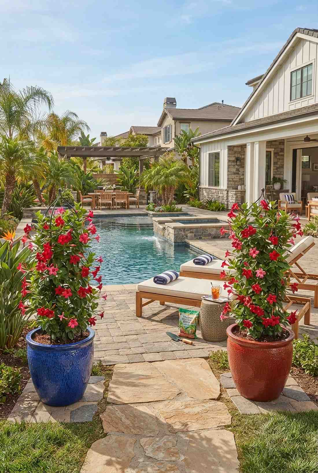 mandevilla tropical container specimens