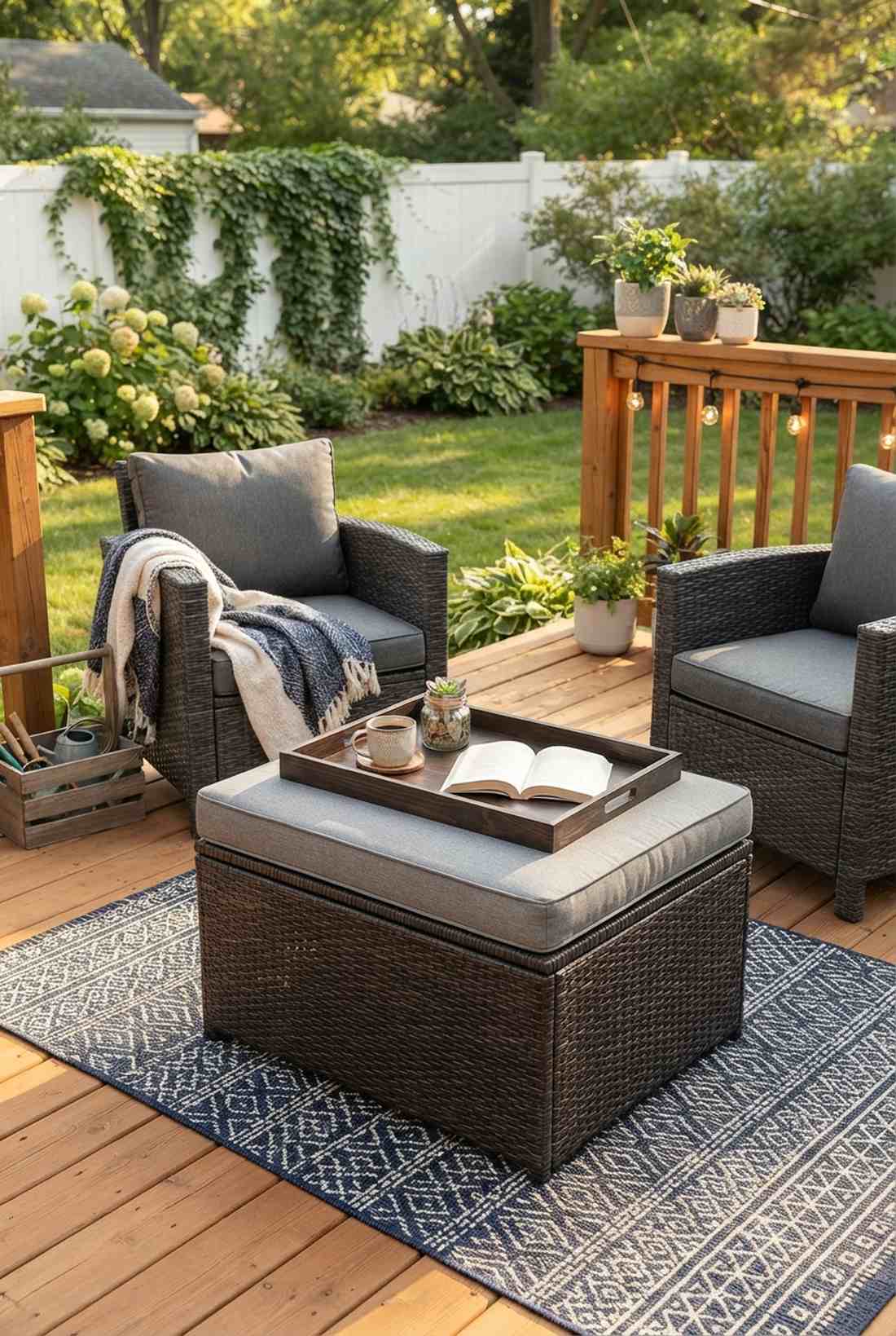 ottoman coffee table combo