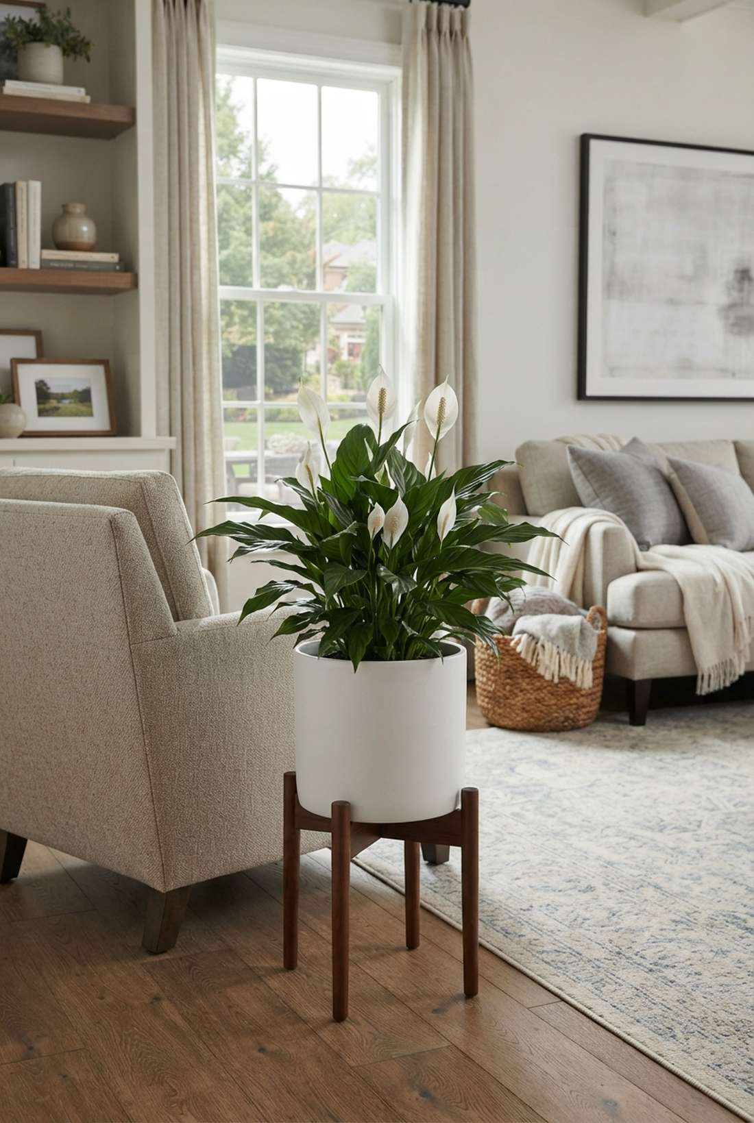 peace lily sophistication