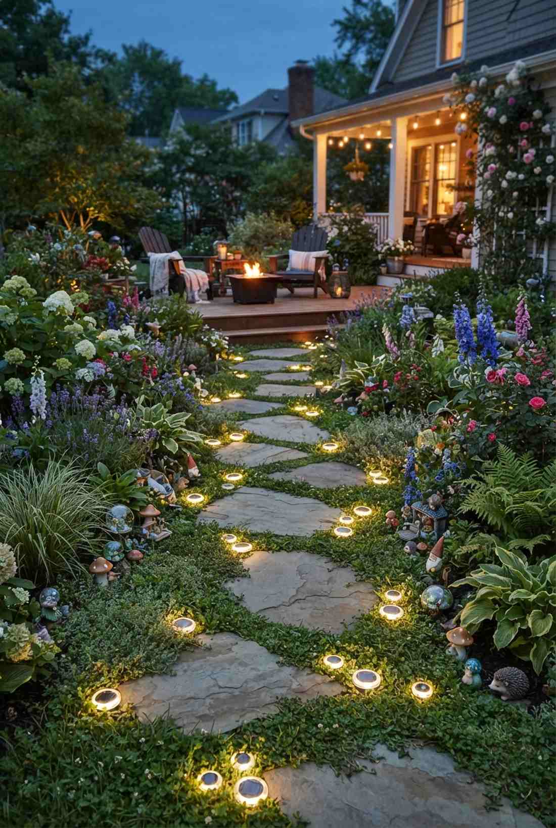 stepping stone accent lights