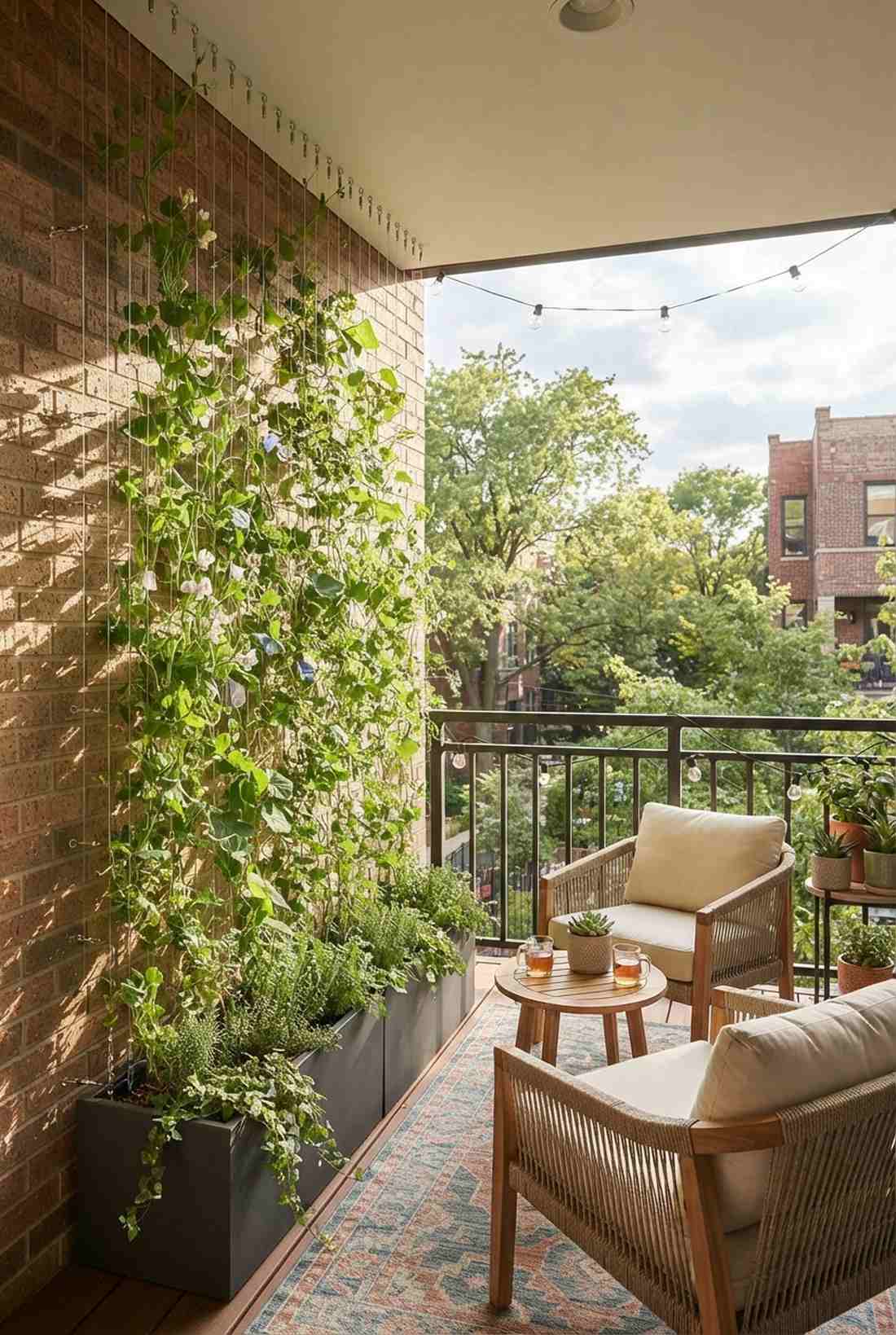 string wall vertical gardens
