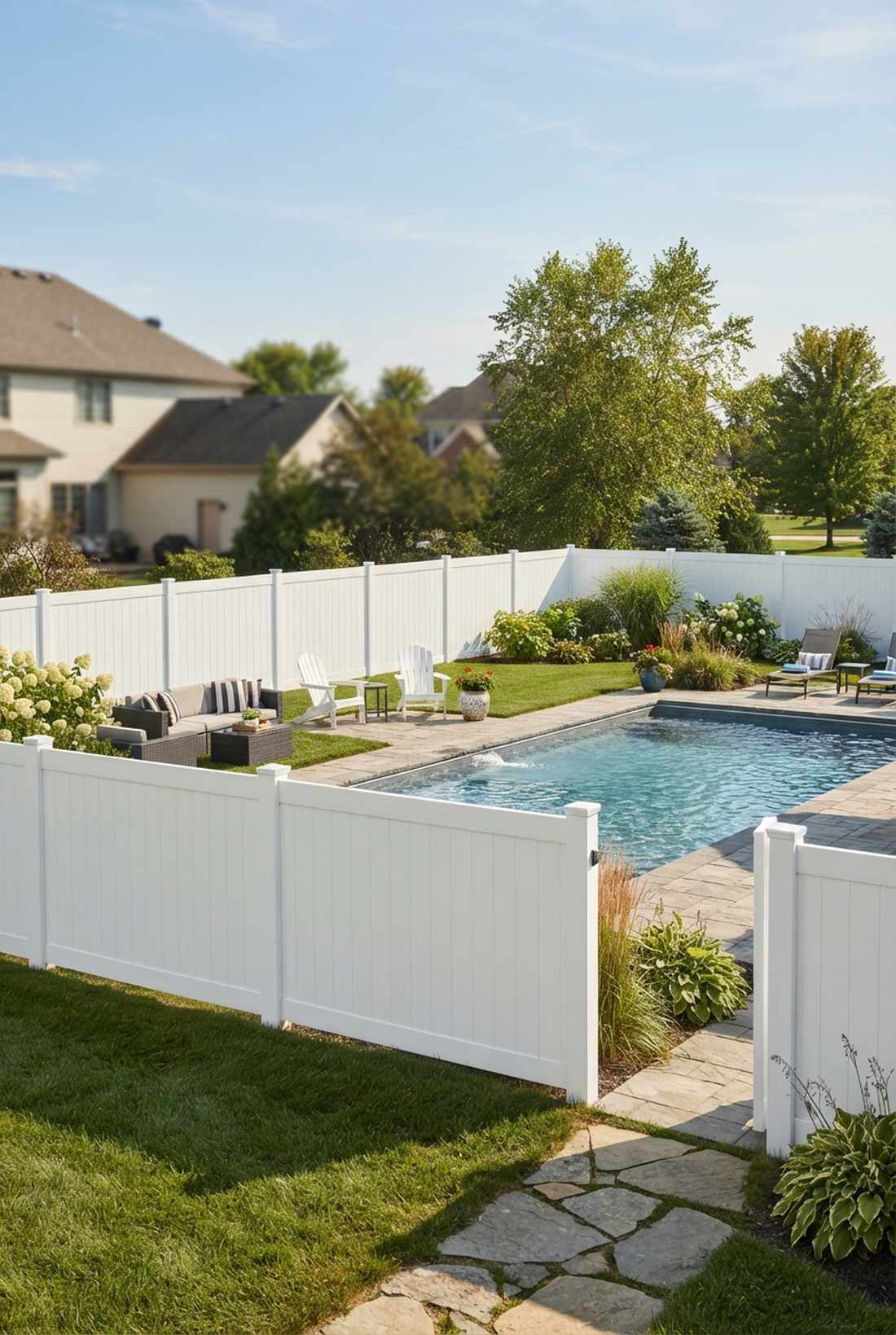 vinyl privacy fence