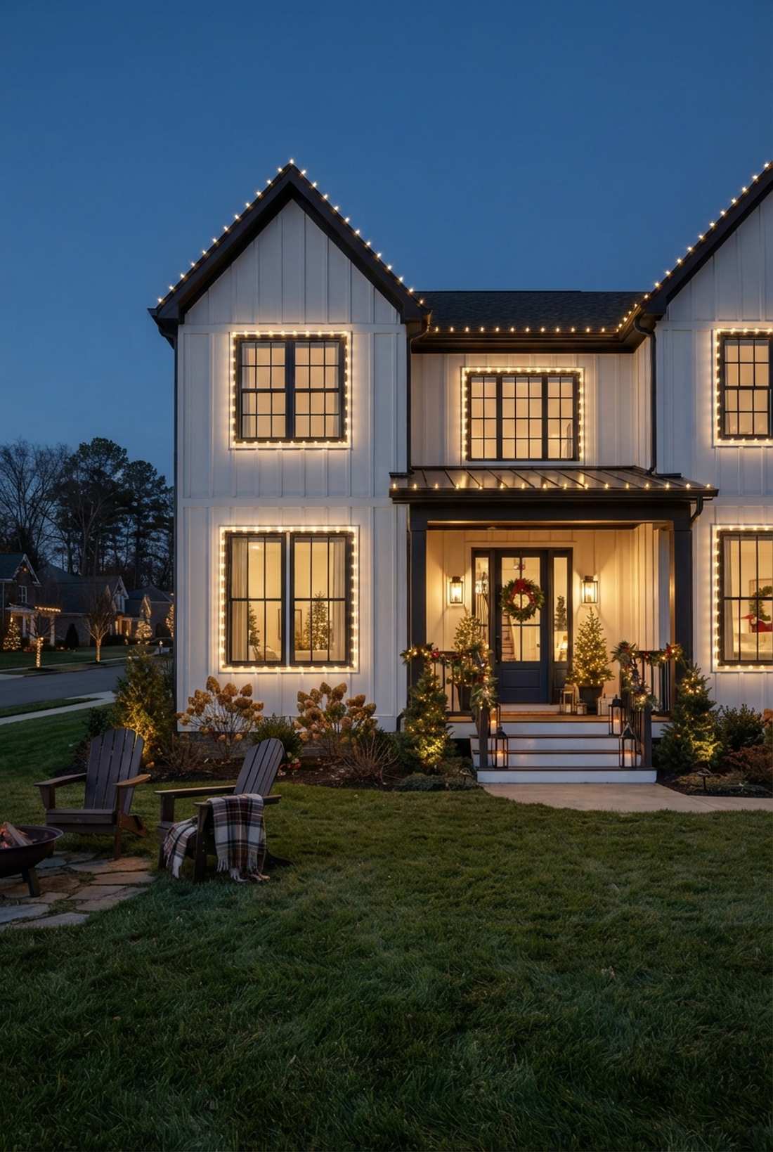 window frame outlining