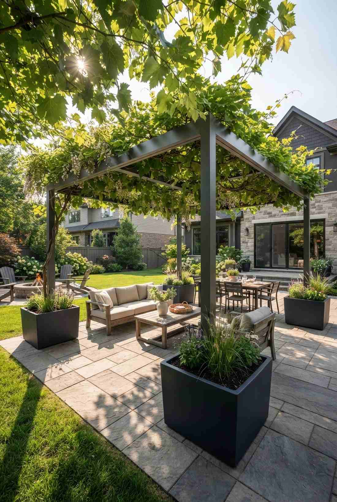 arbor overhead canopy integration