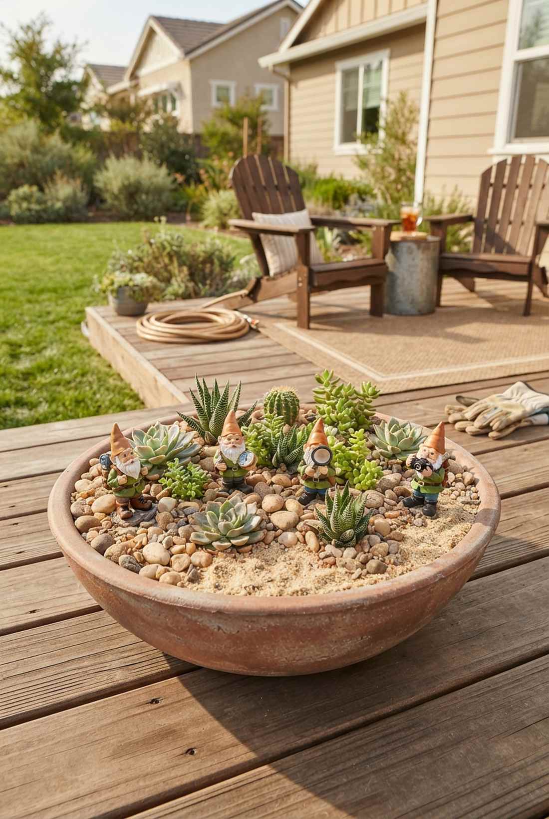 cactus and succulent desert gnomes