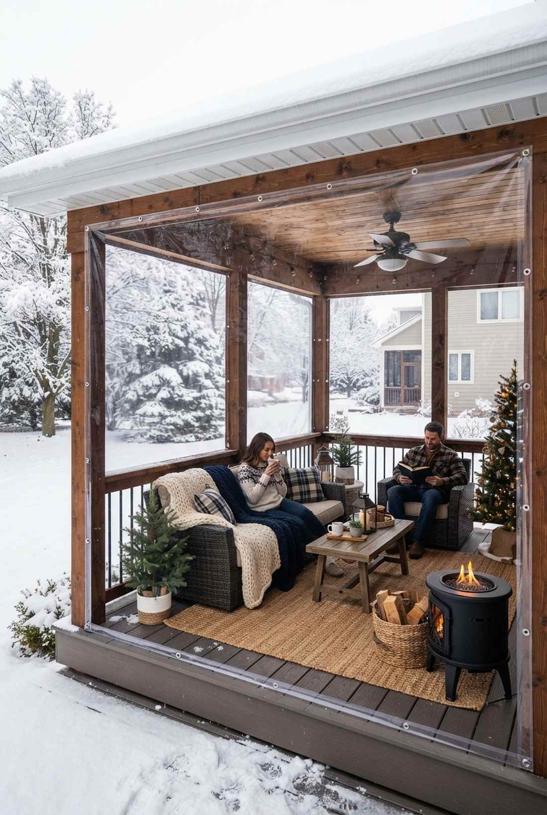 clear vinyl winter panels