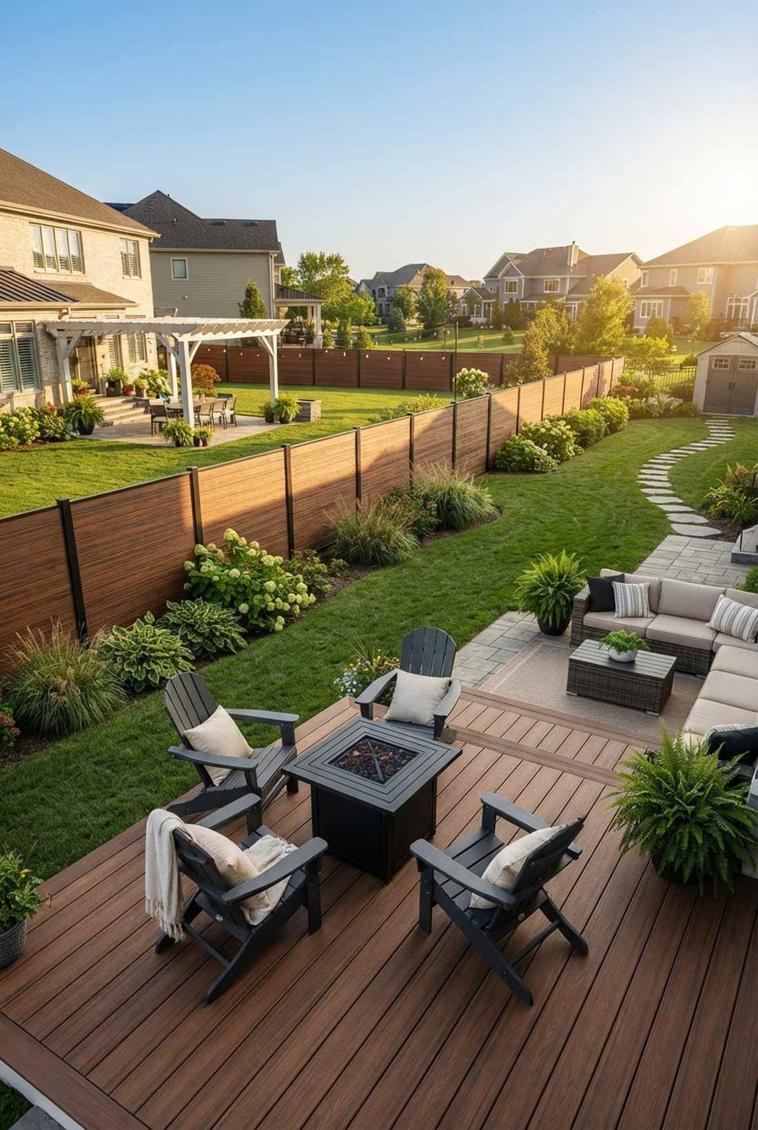 composite tongue and groove fence