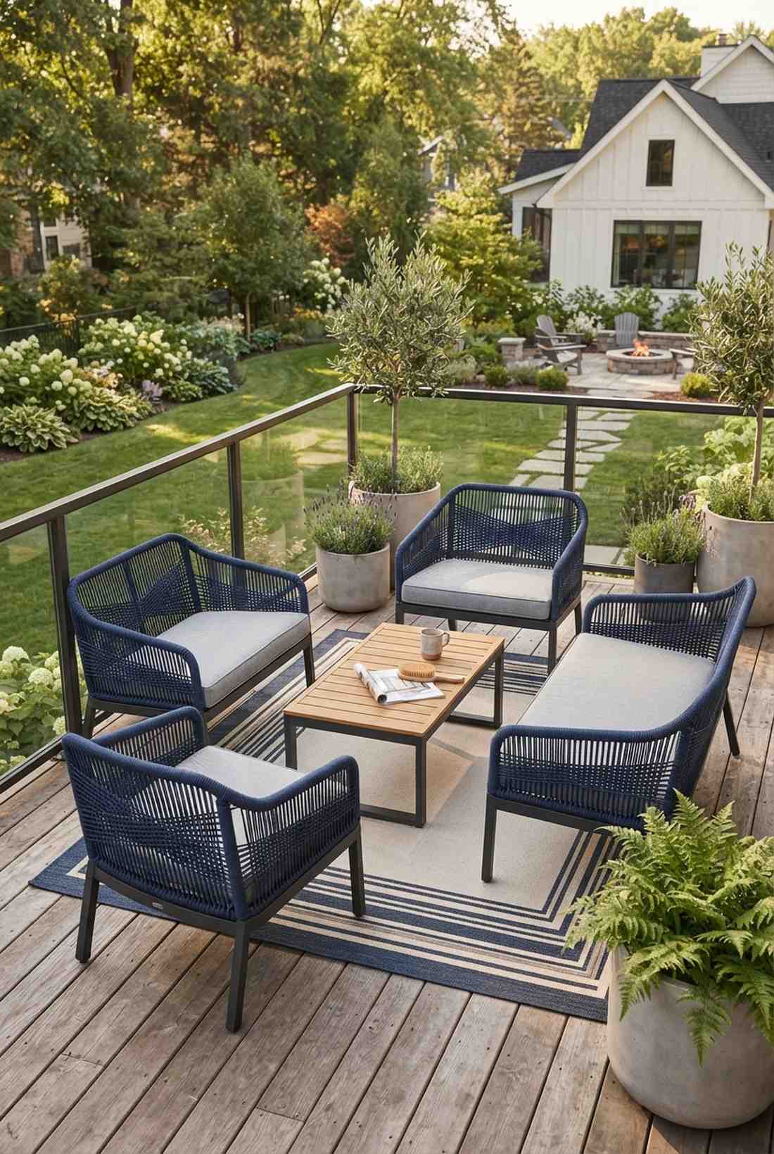 contemporary rope furniture