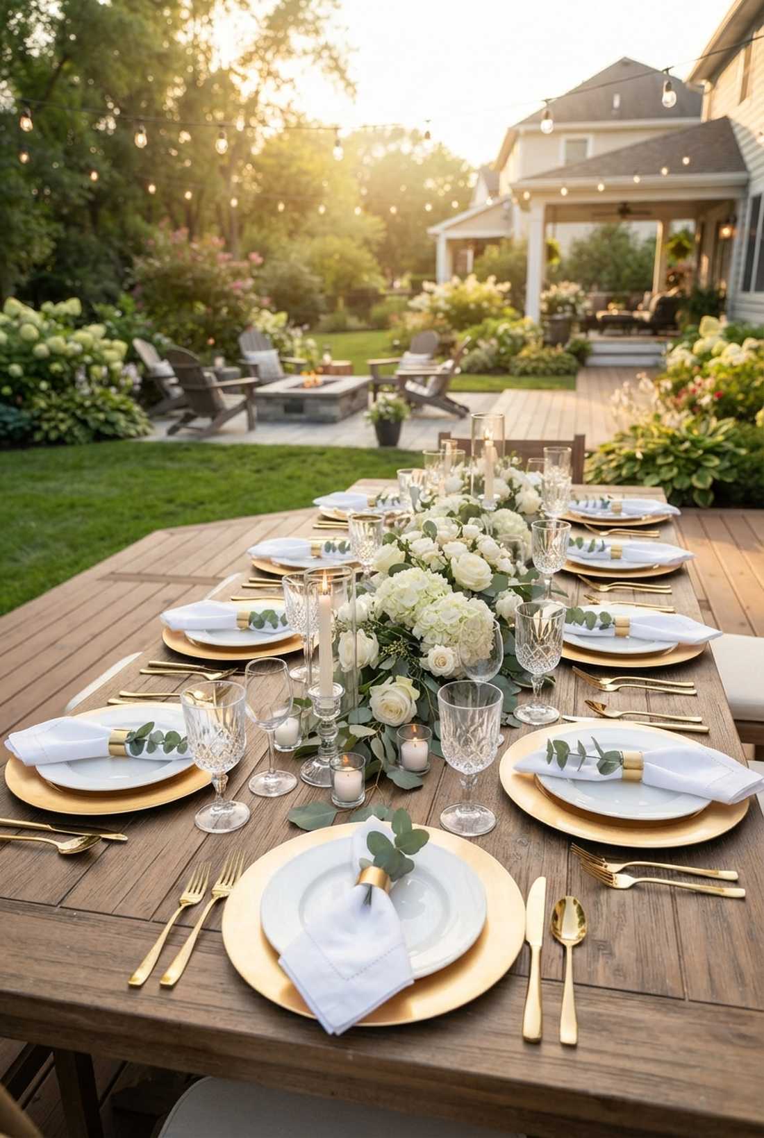 formal place setting arrangements