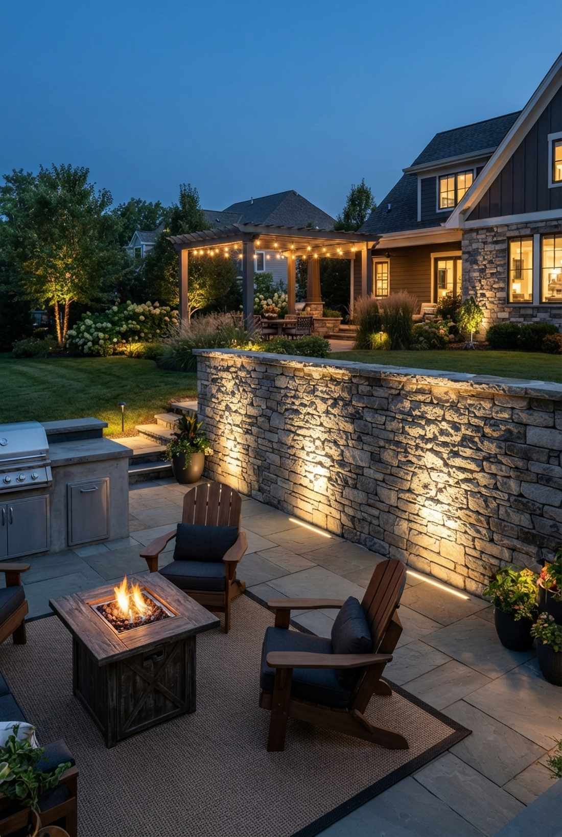 grazing light textured walls