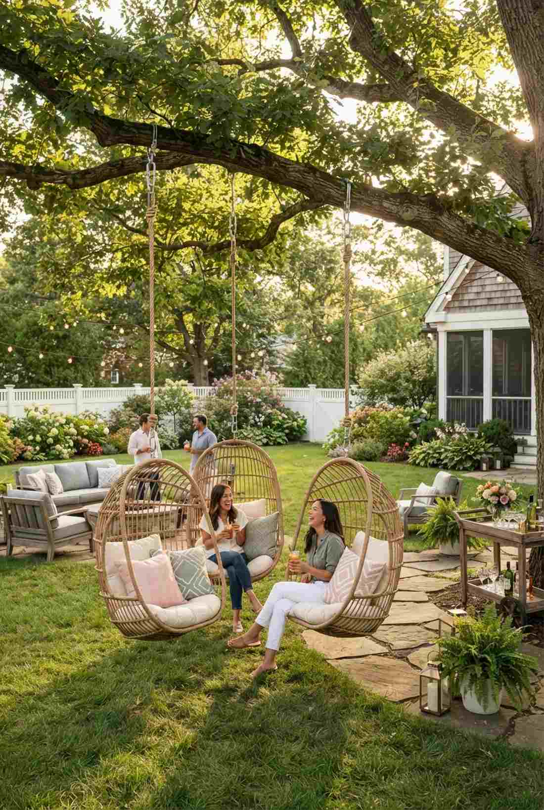 hanging egg chairs