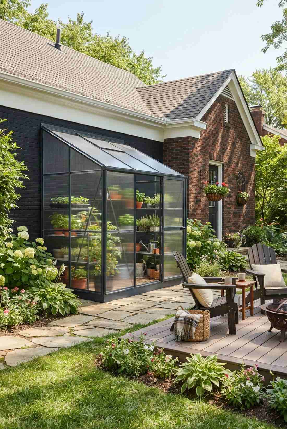 lean to greenhouse