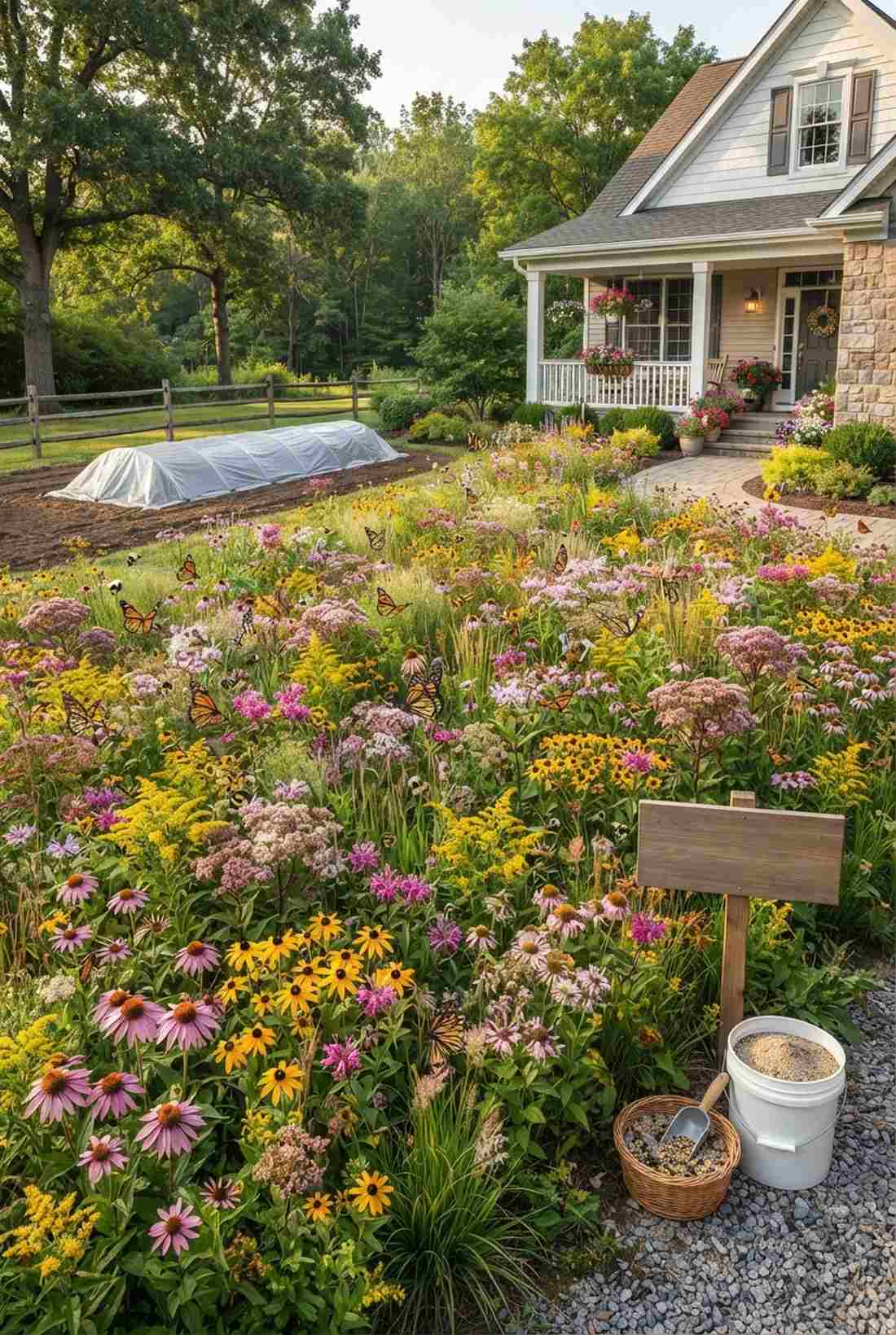 pollinator meadow expanses