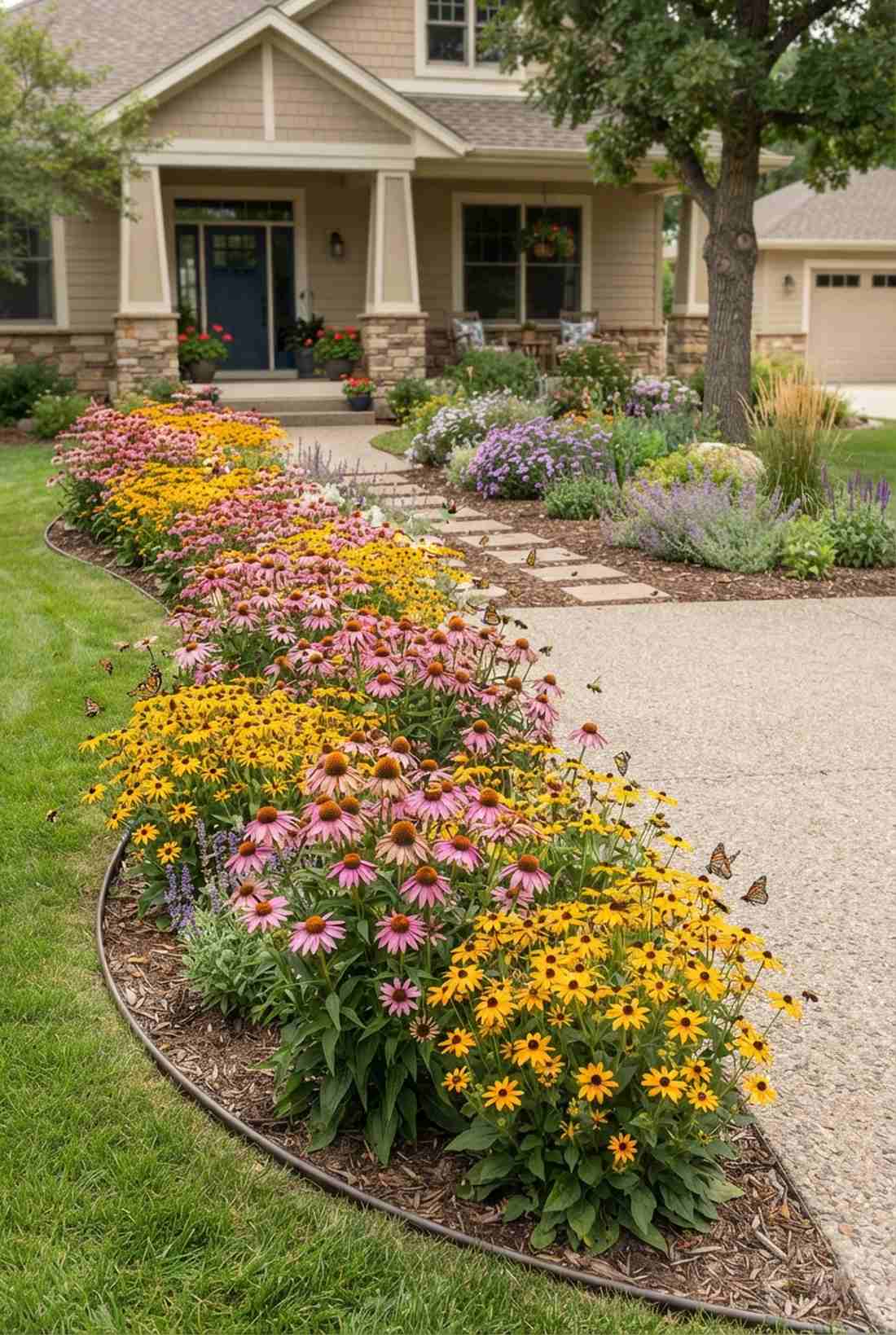 pollinator pathway borders