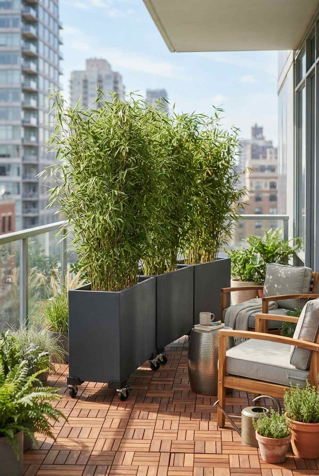 portable planter room divider