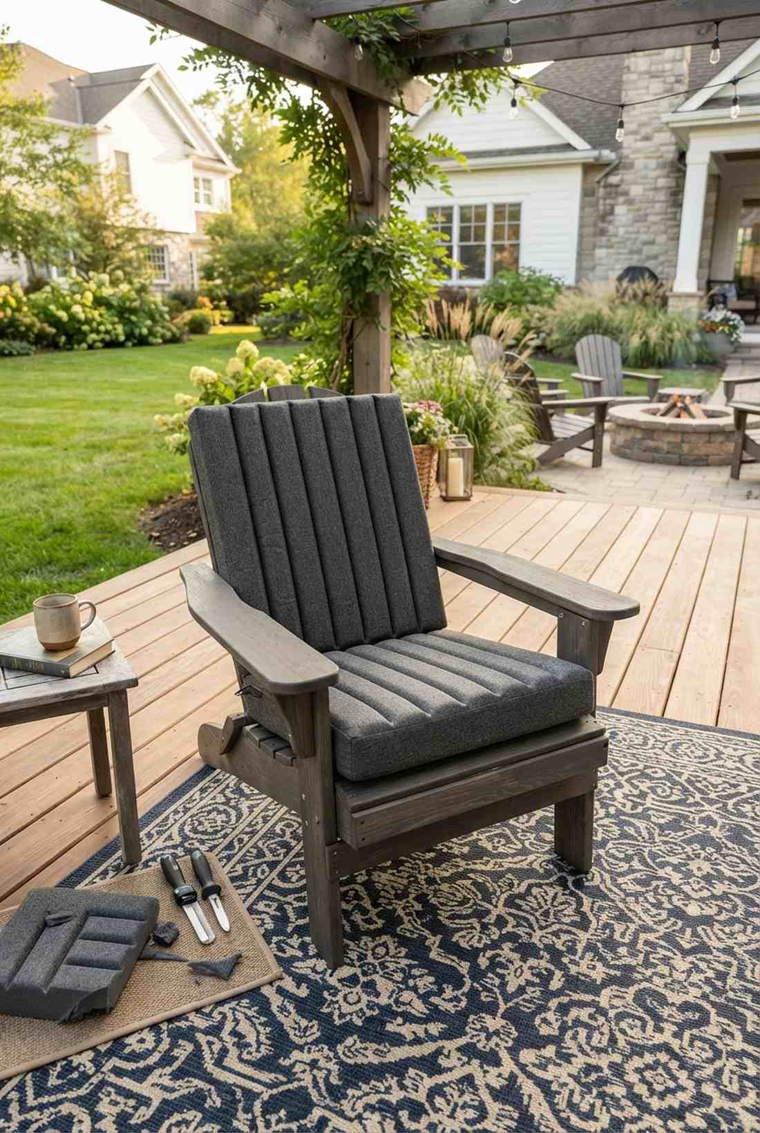 pressure relief channeled foam seats