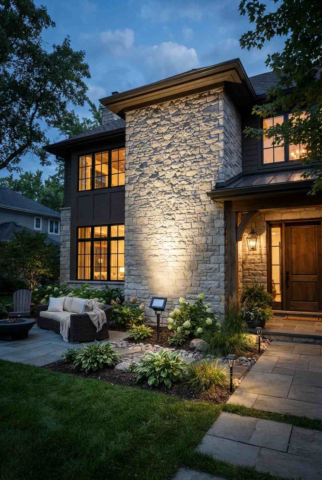 solar wall washer uplight