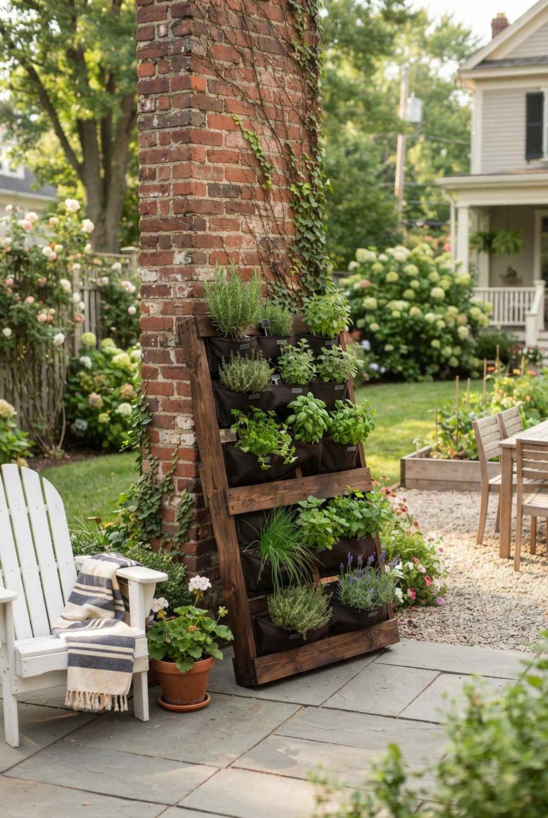 stacked tire planter tower