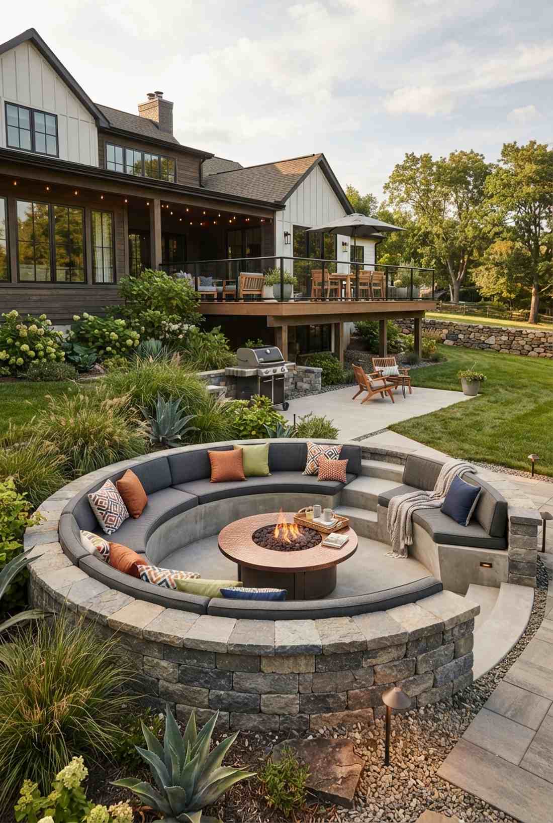 sunken conversation pit
