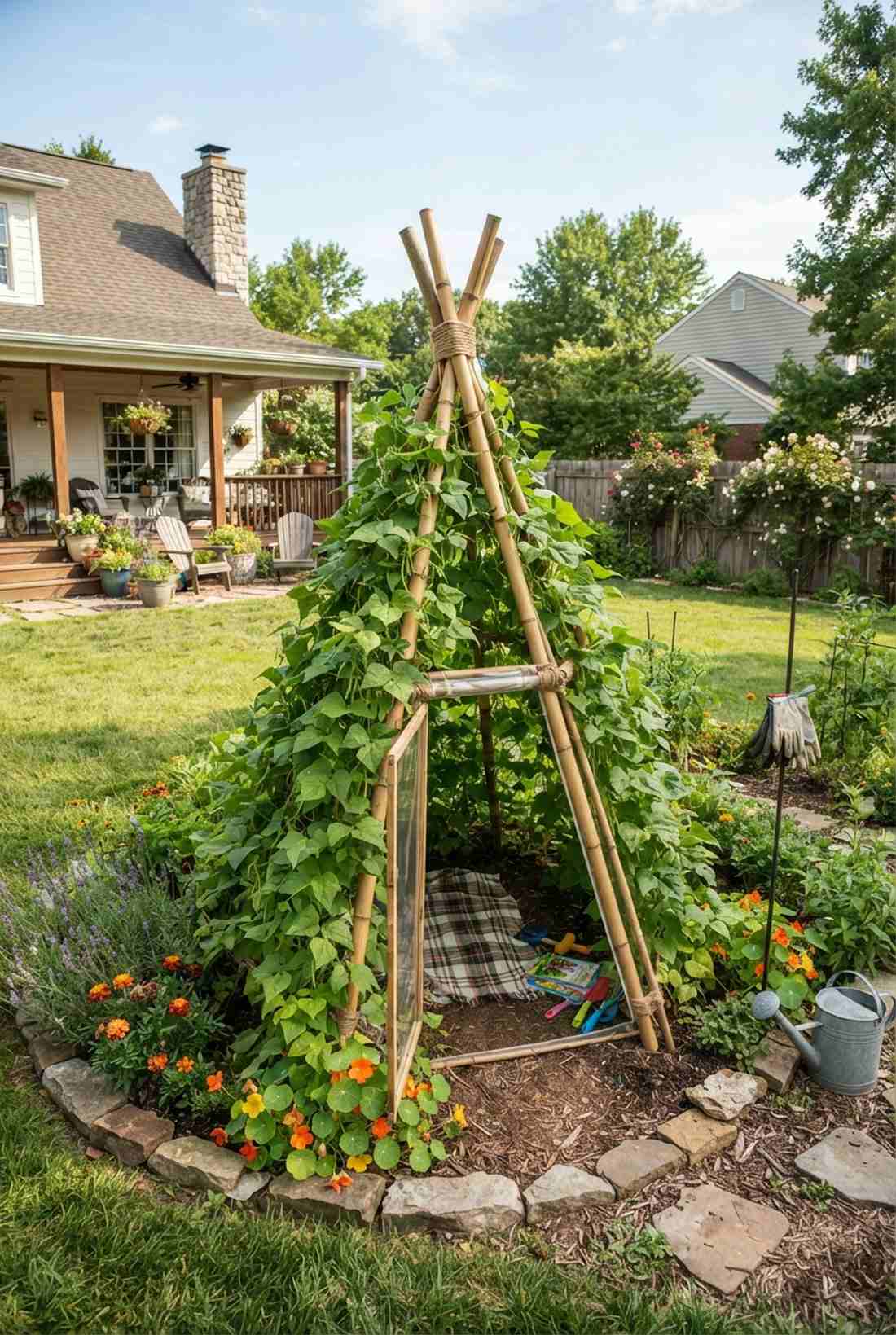tipi pole structure