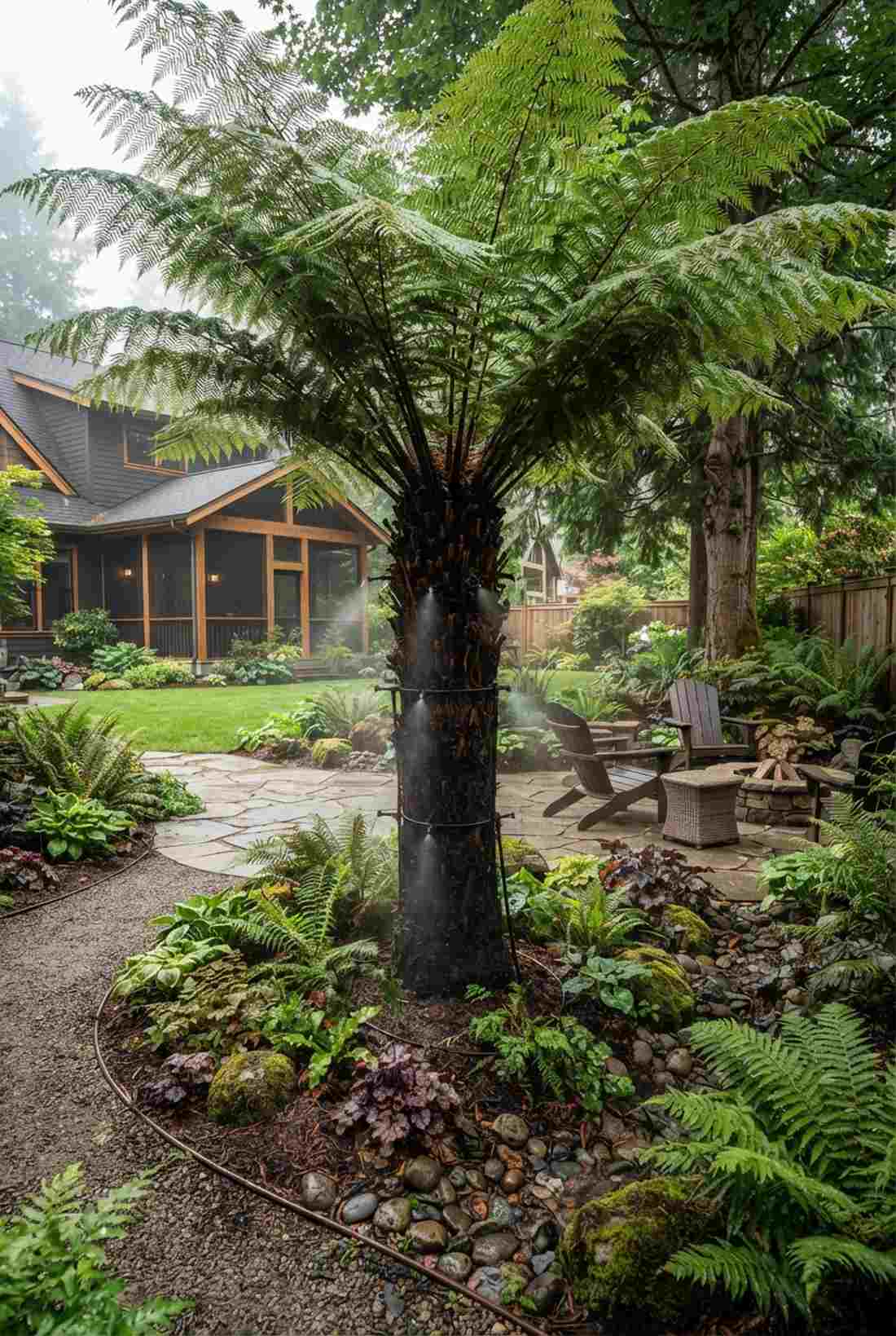 tree fern dicksonia antarctica