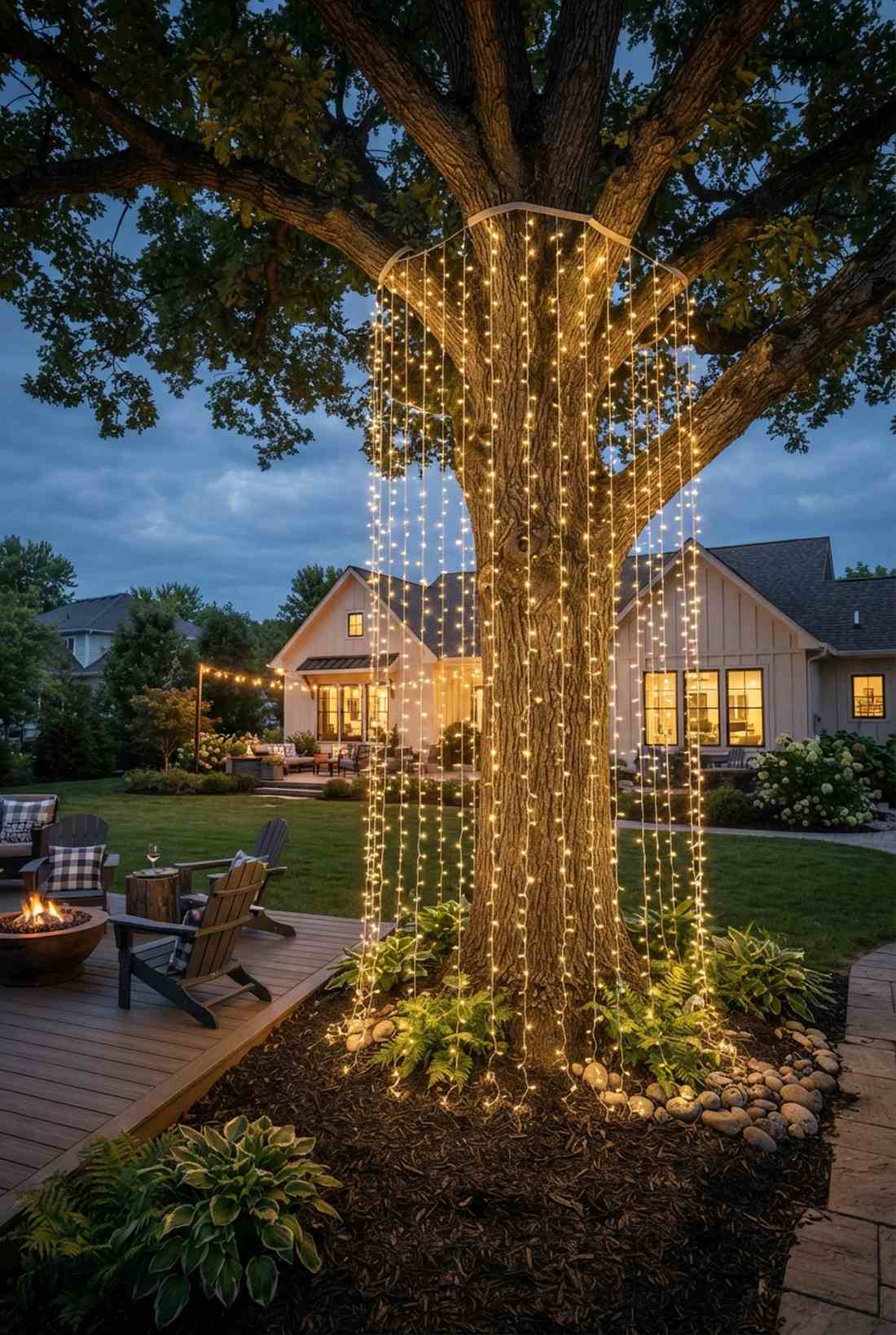 trunk to ground curtains