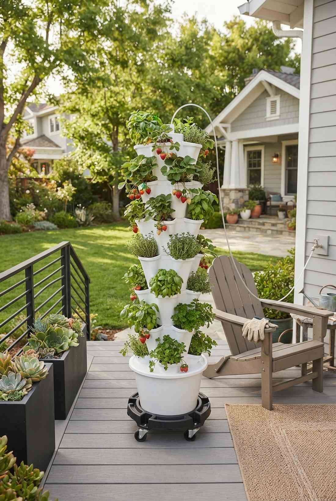 vertical garden towers