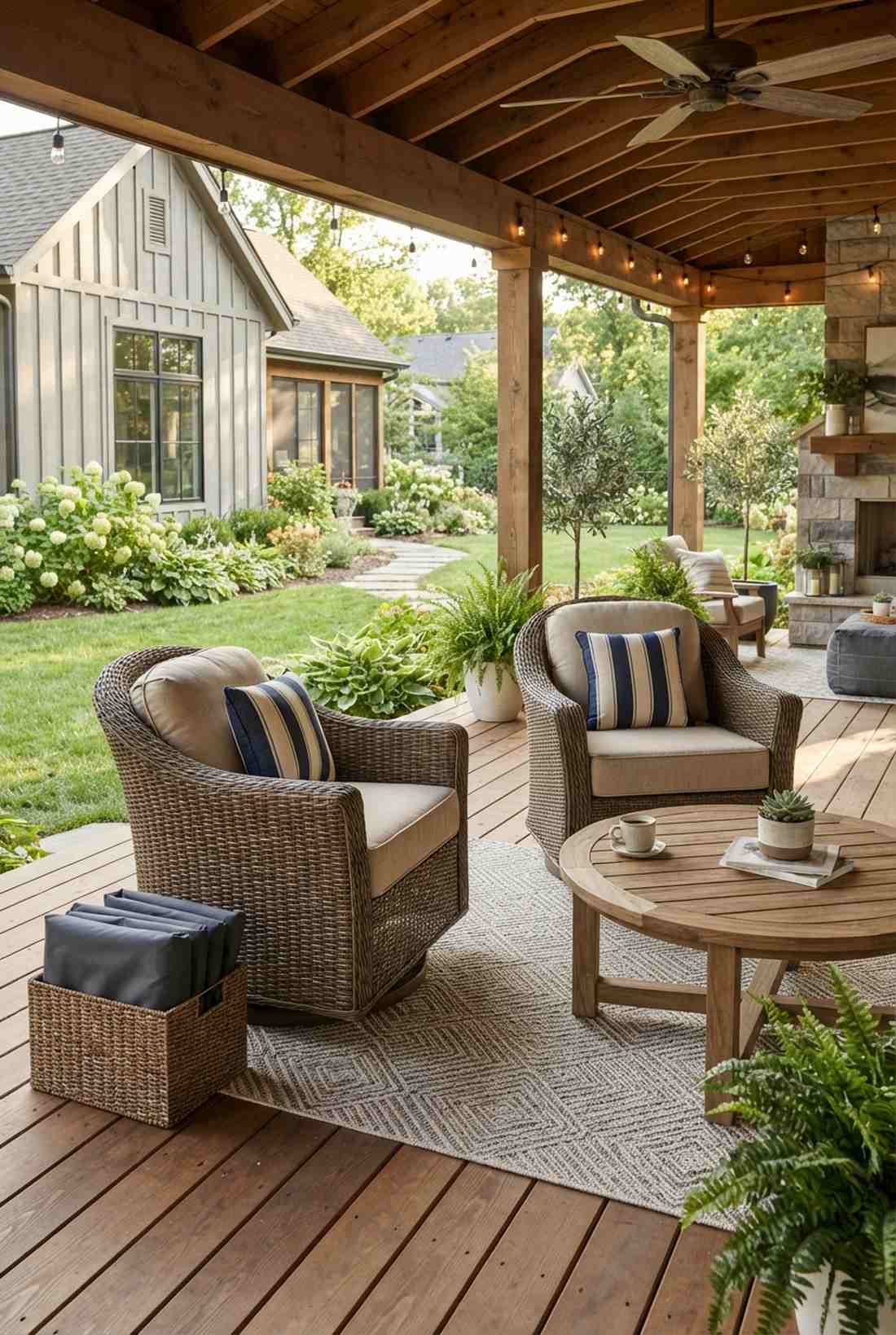 wicker club chairs