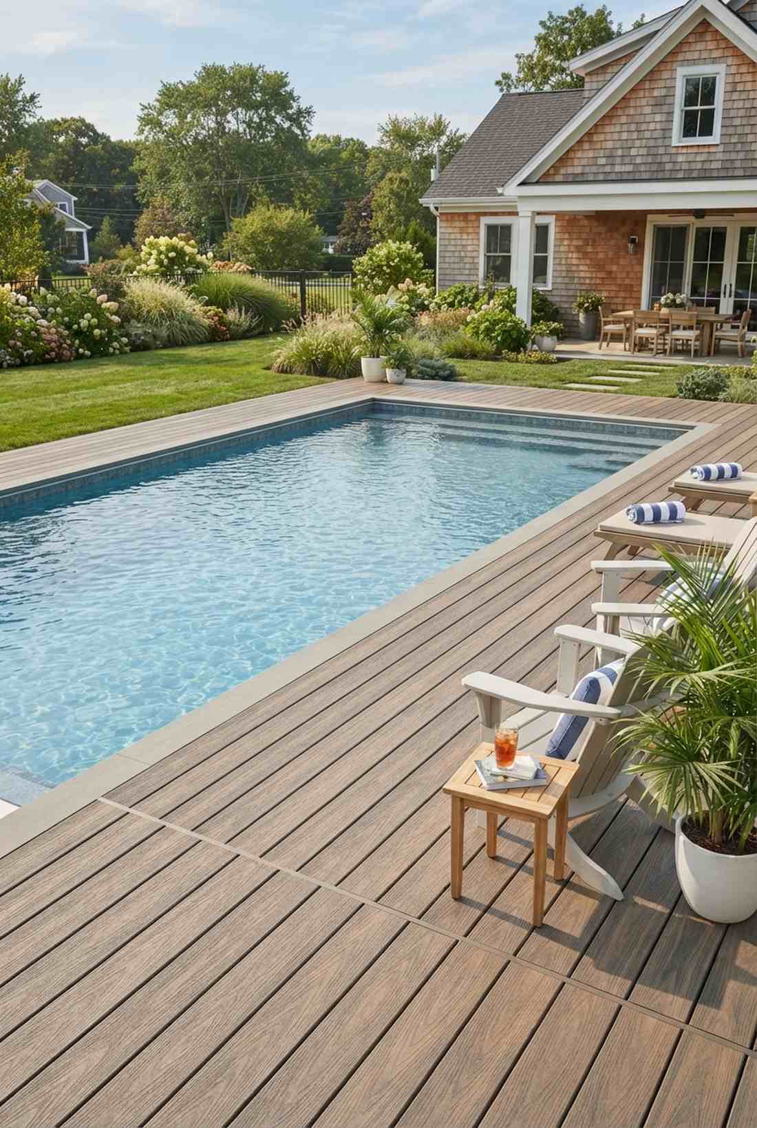 composite decking surround