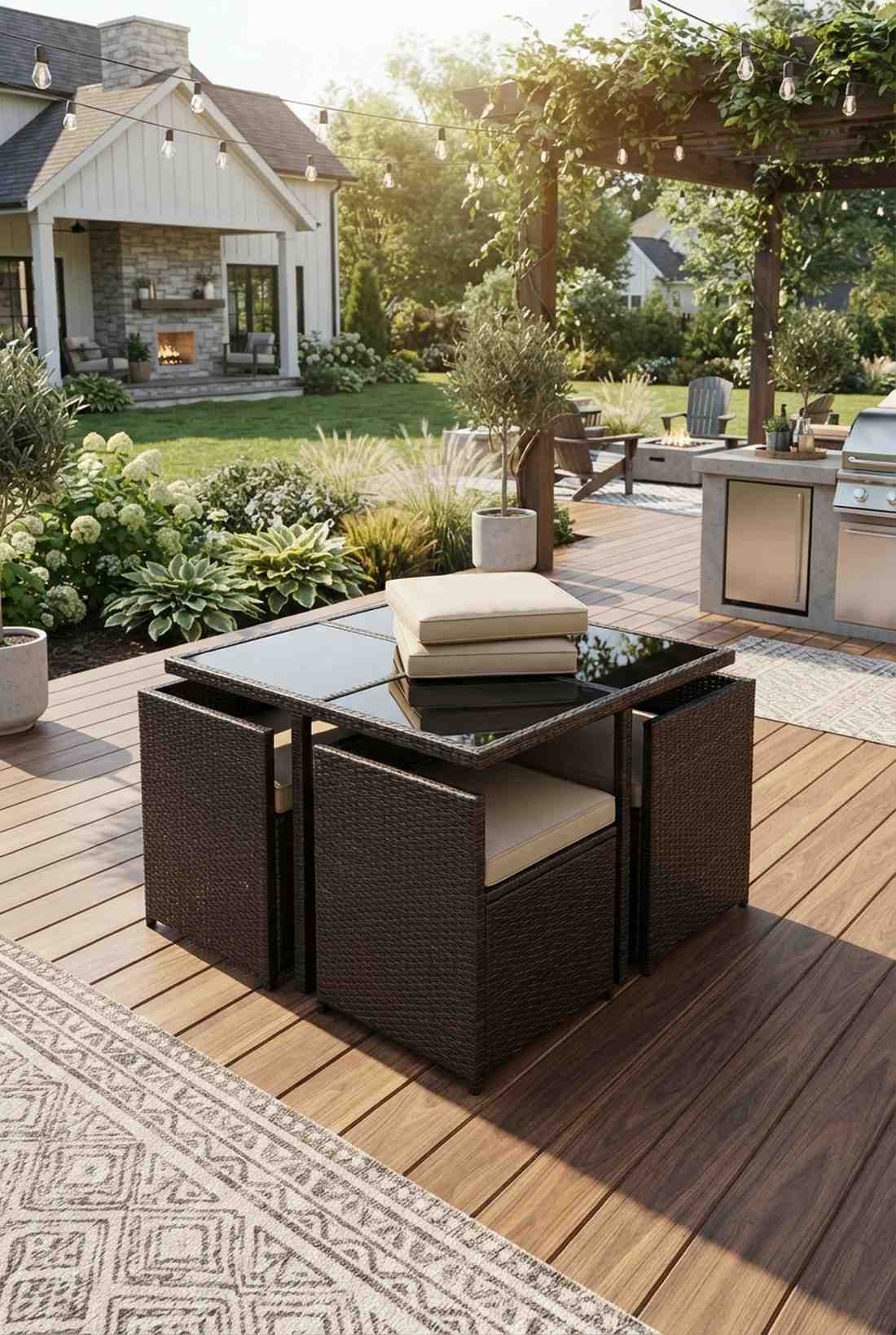 cube dining set