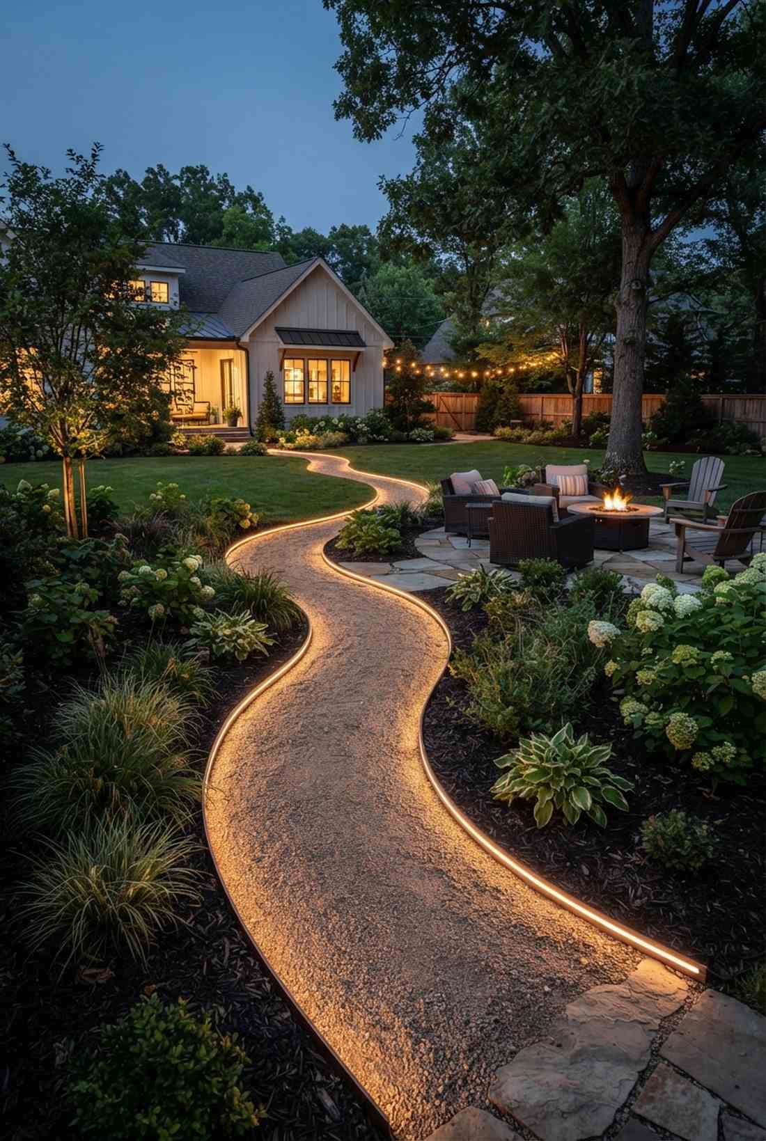 curved path following