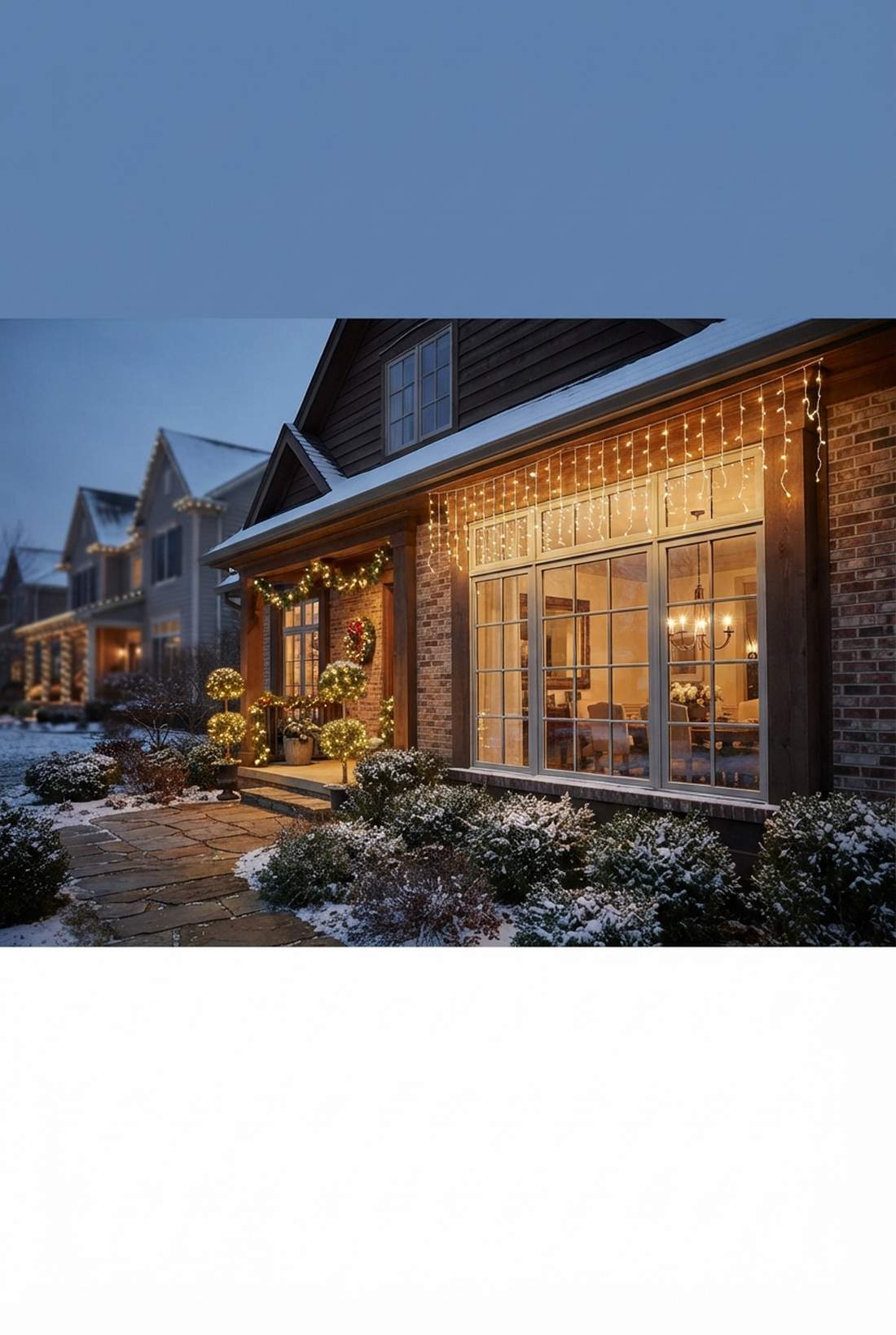 icicle light window valances