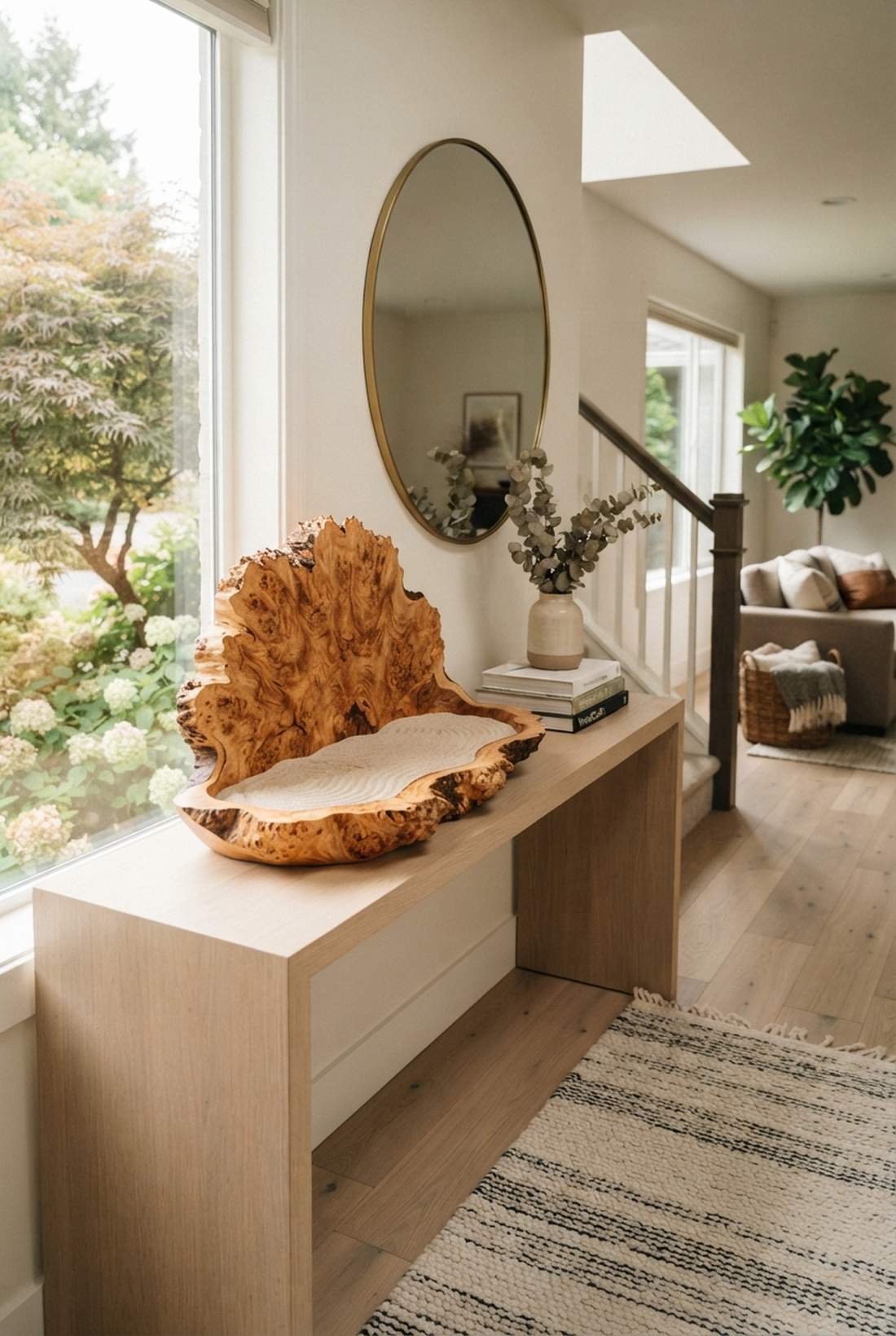 japanese maple burl art piece