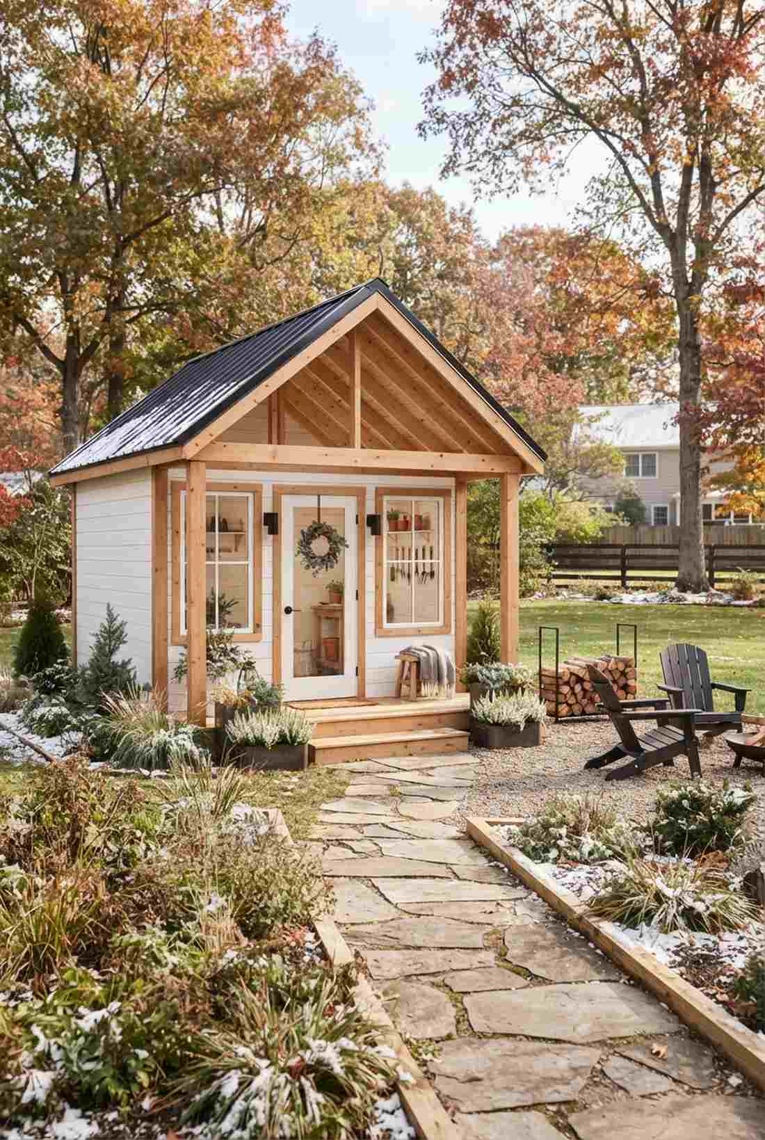 scandi pine retreat