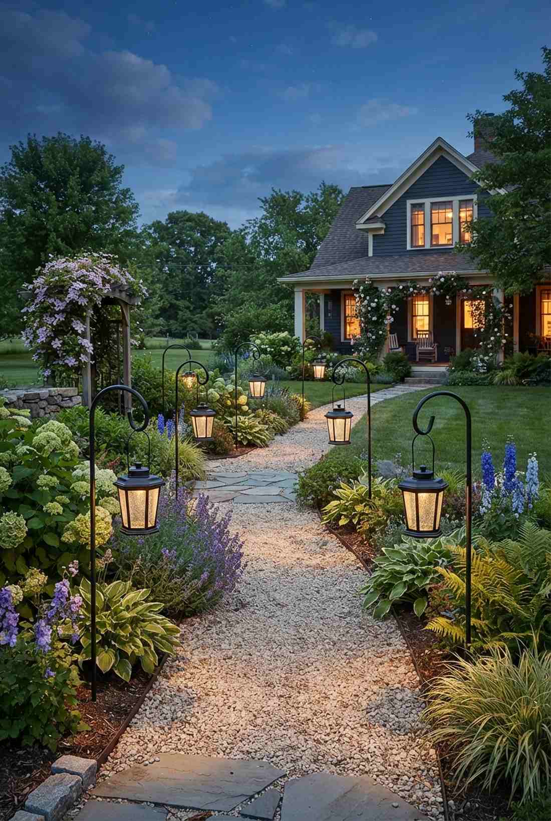 shepherd hook path lights