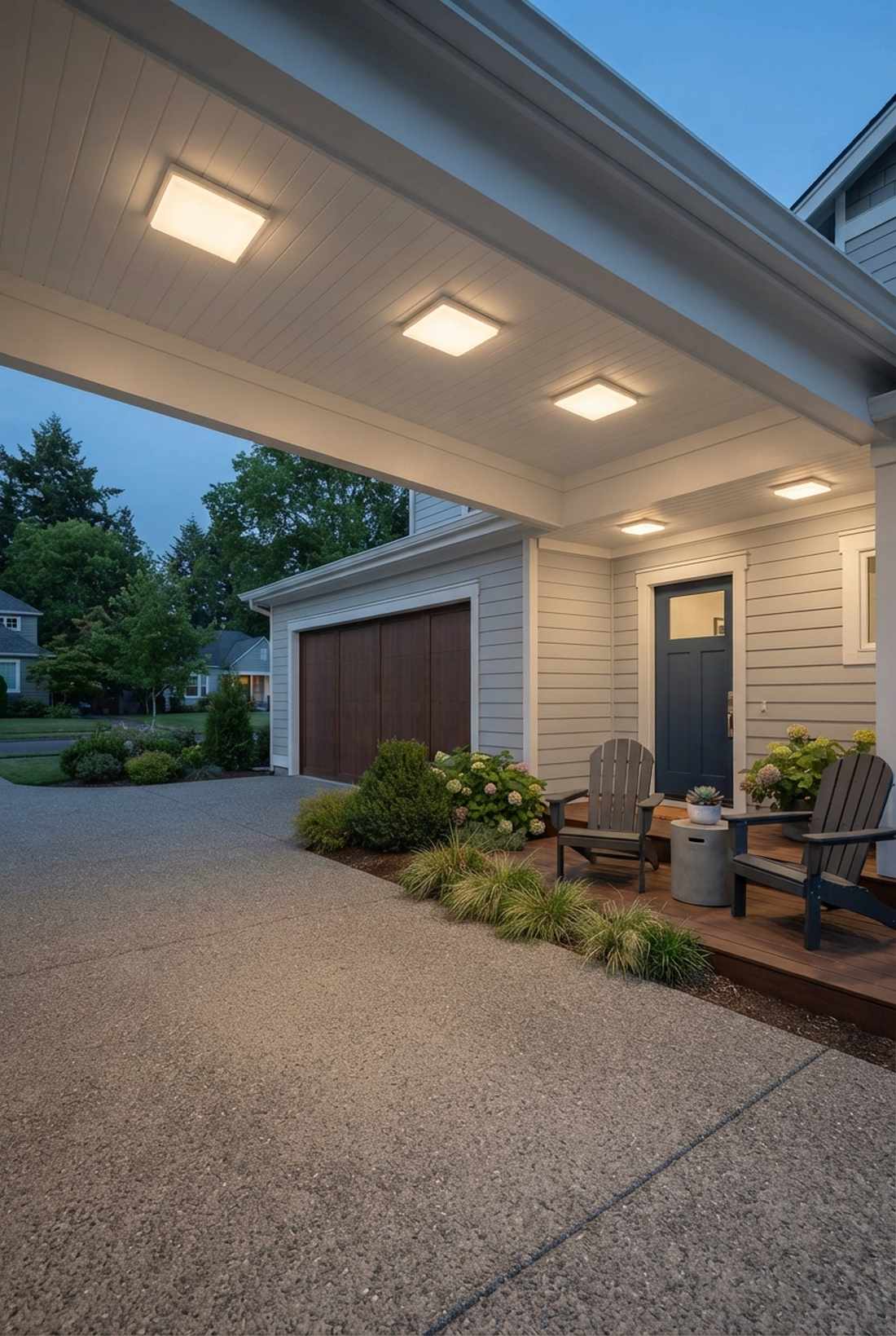 square led flush mounts