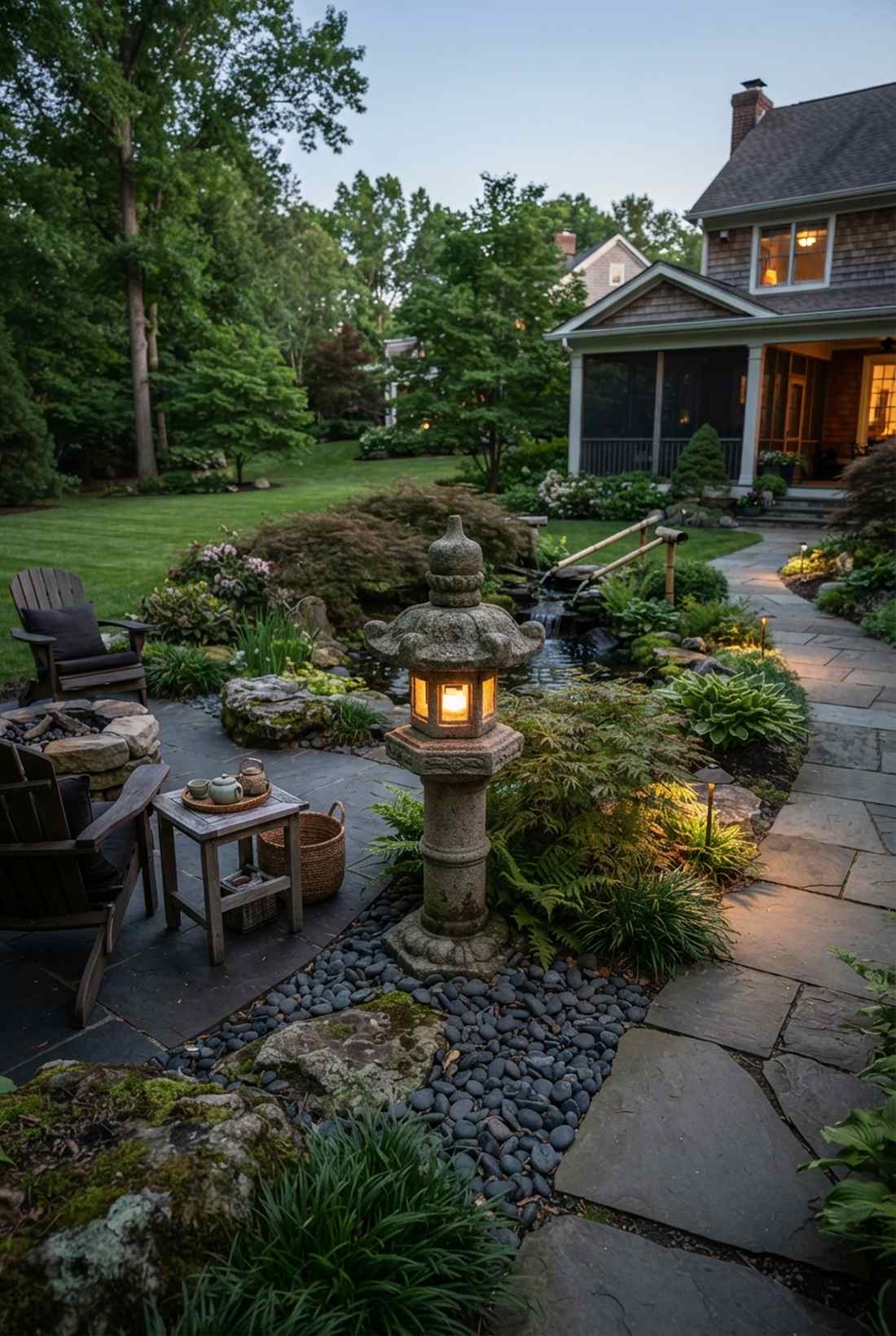 stone pagoda lantern