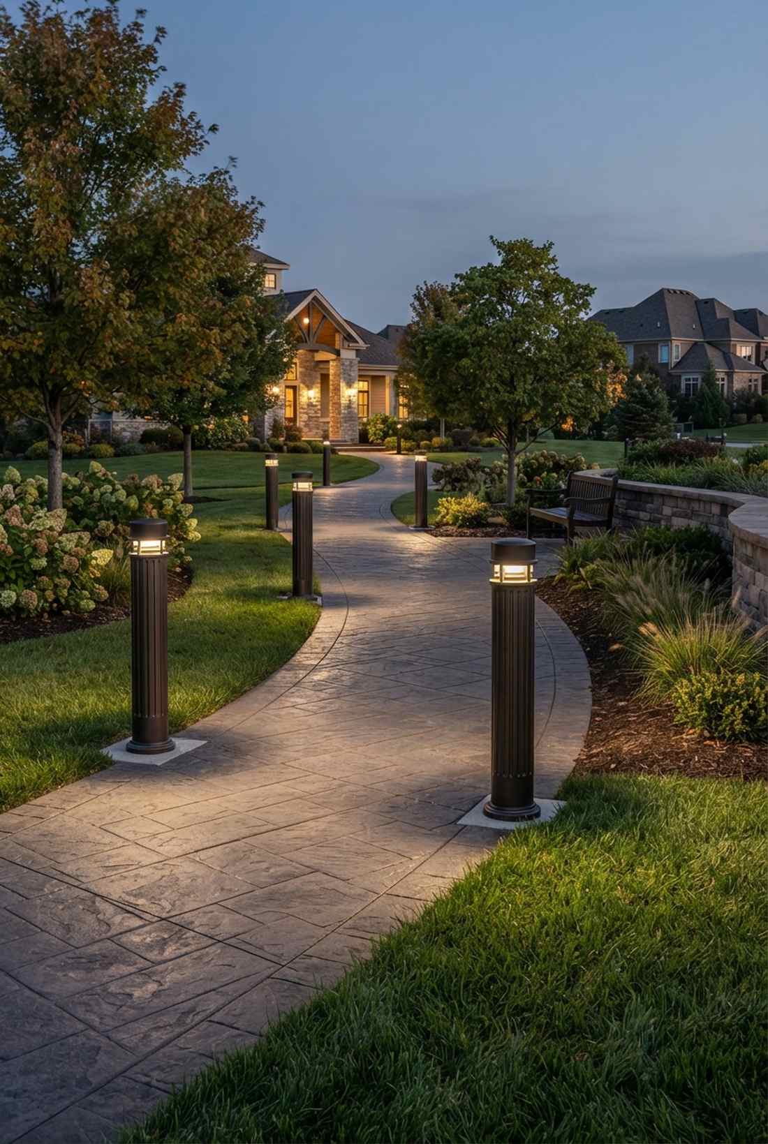 architectural metal bollards