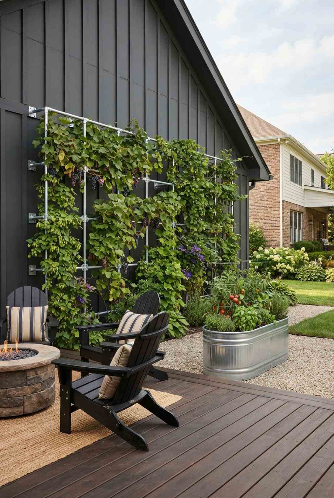 bolt together trellis frameworks