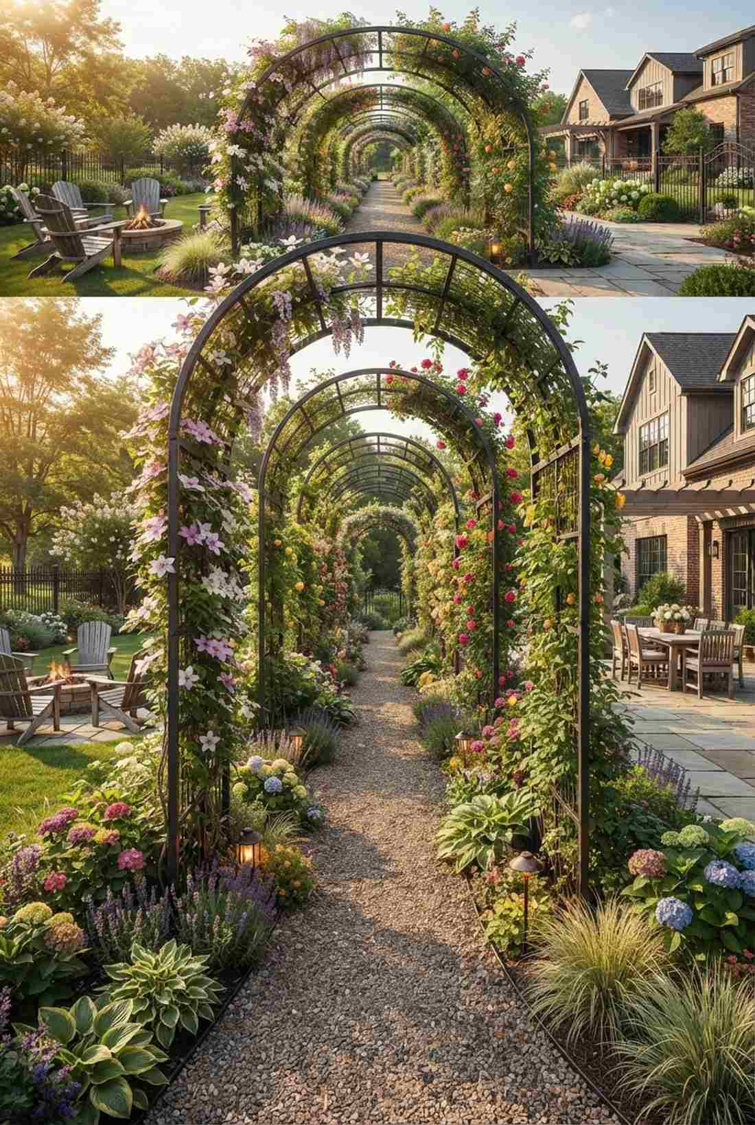 cattle panel arch trellis