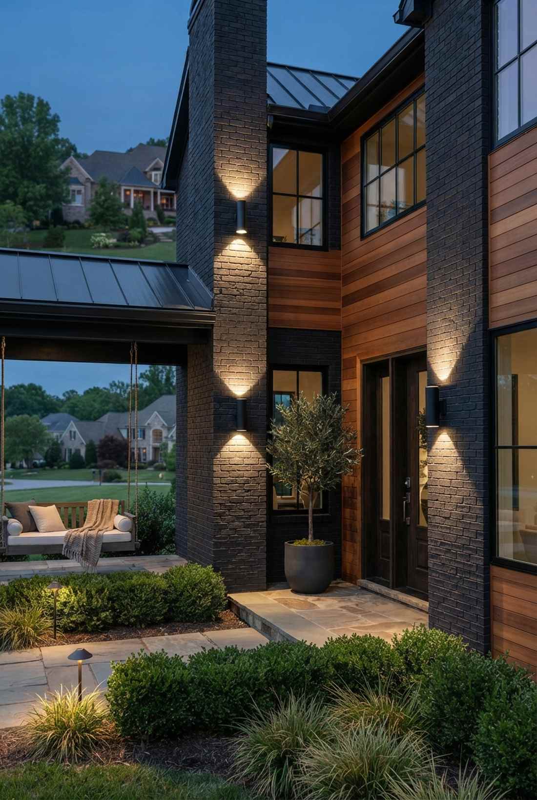 contemporary cylinder sconces