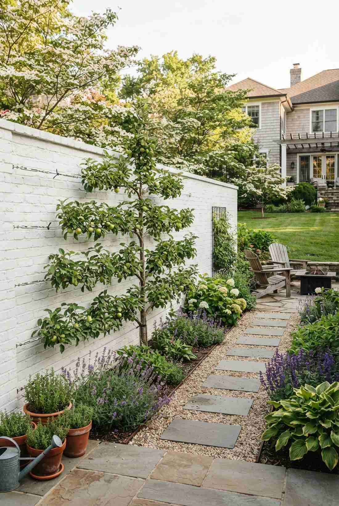 espalier fruit fence