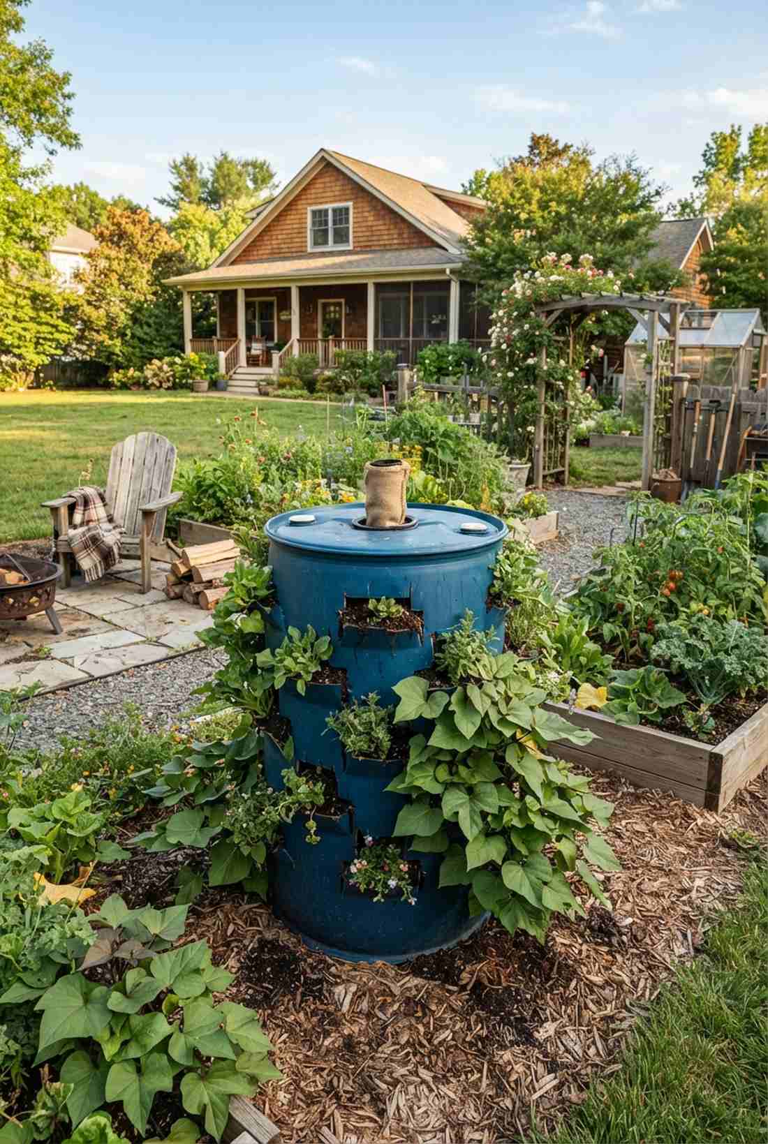 hanging tier planters